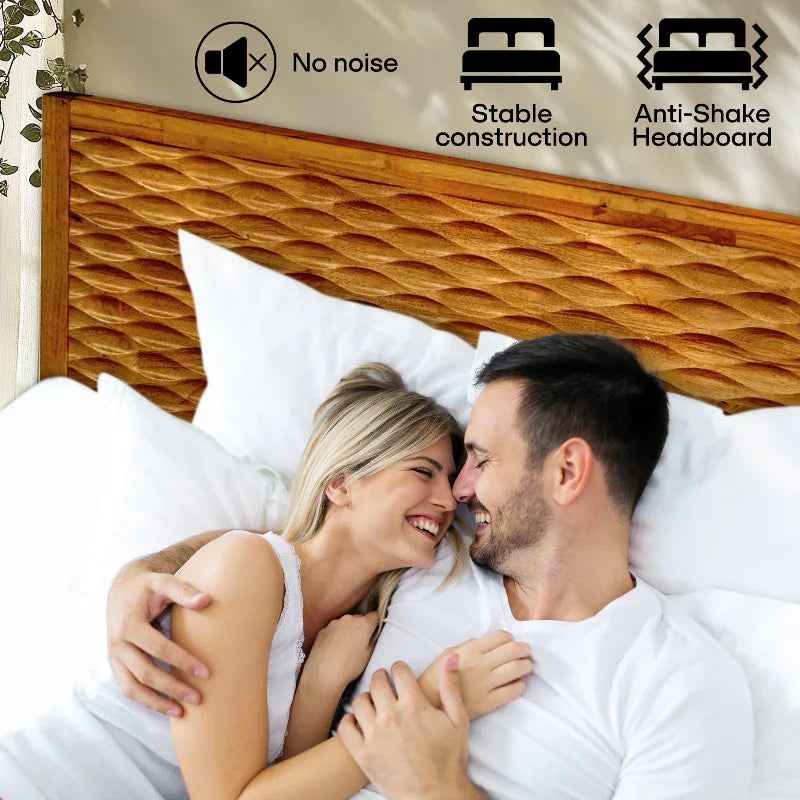 Acacia Elara Platform Bed Frame - 3 Finishes
