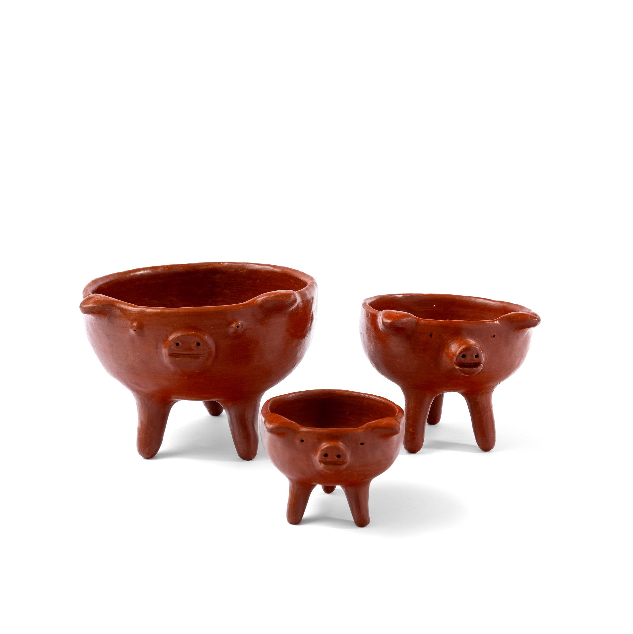 Oink & Clay Bowl Set - 3 Piece