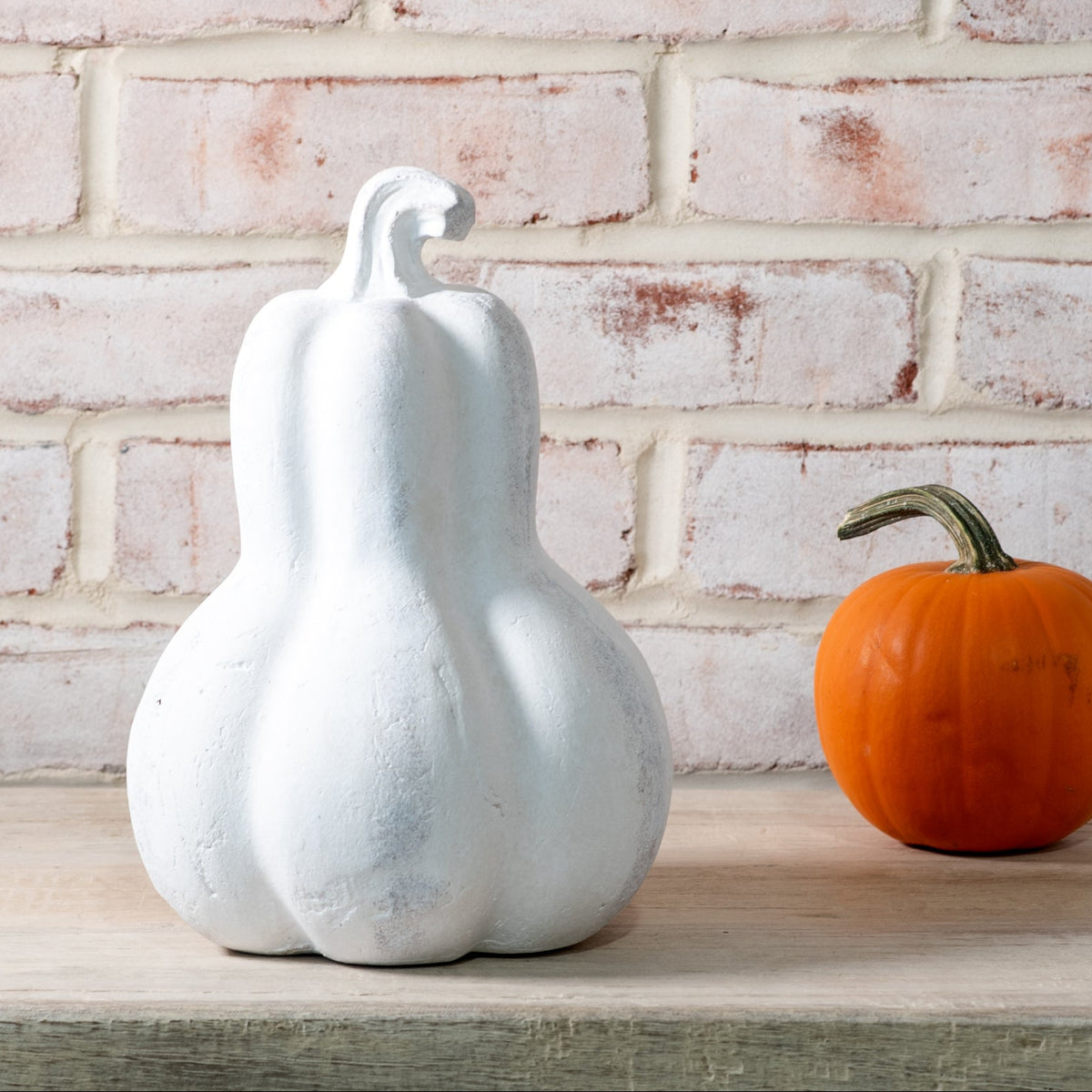 White Terracotta Gourd