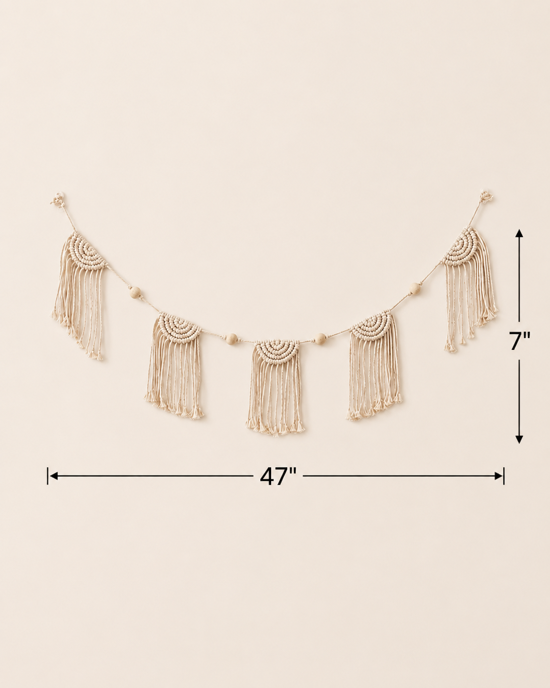 Iris Macrame Garland