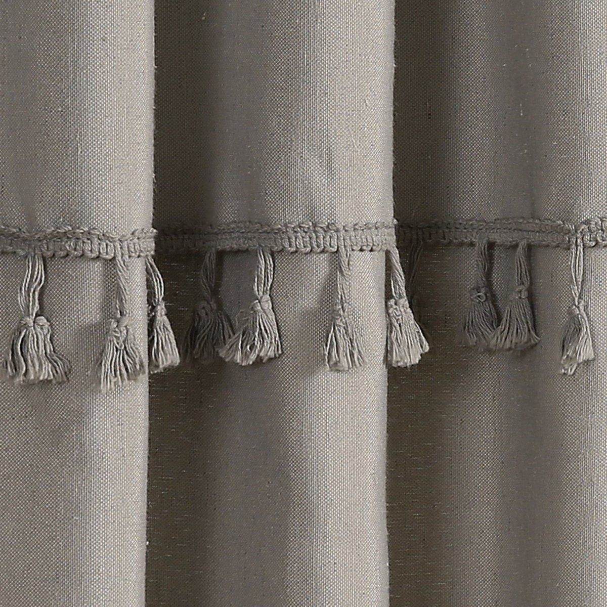Ivy Tassel Window Curtain Panel Sets