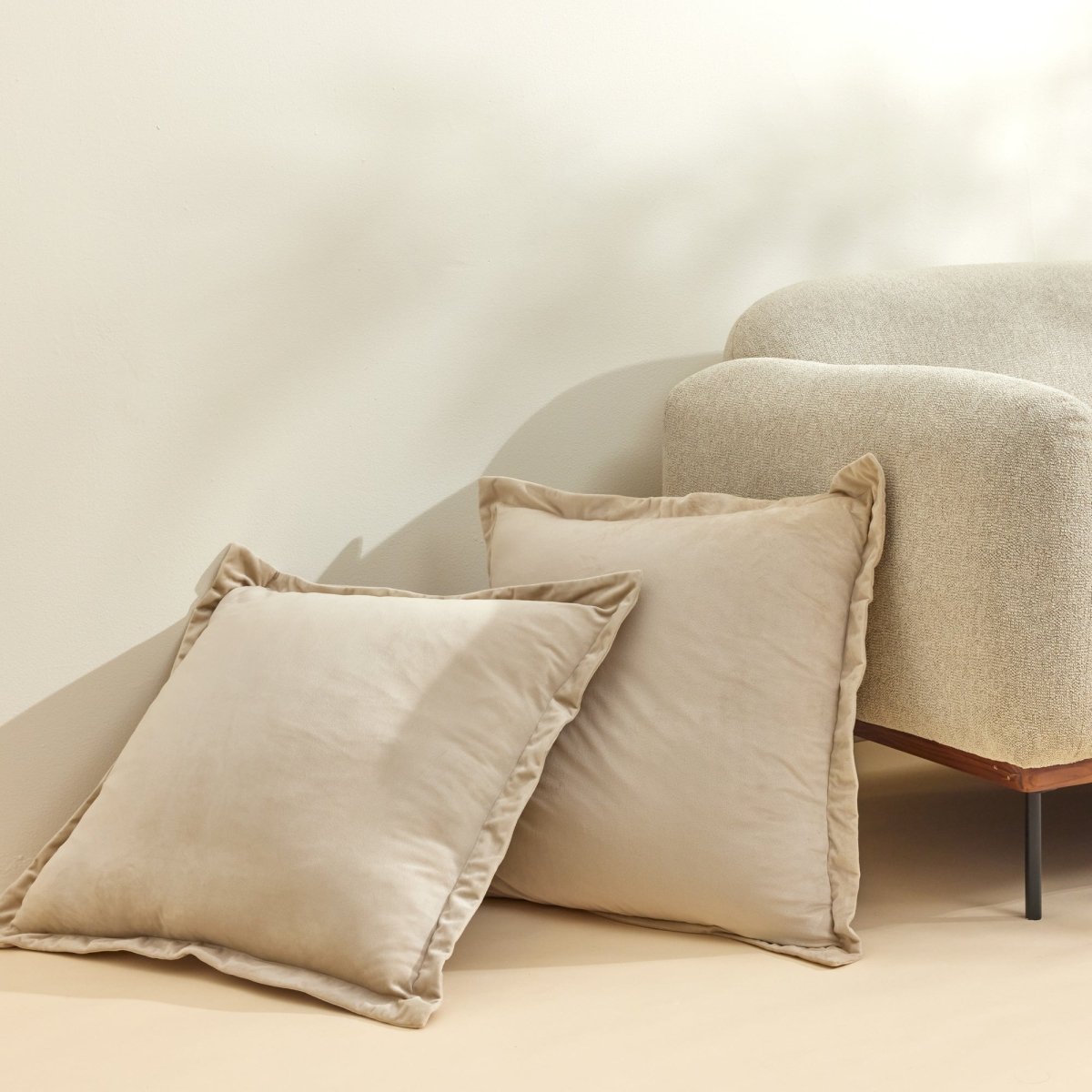 Velvet Dreams Euro Sham Covers - 2 Piece Set