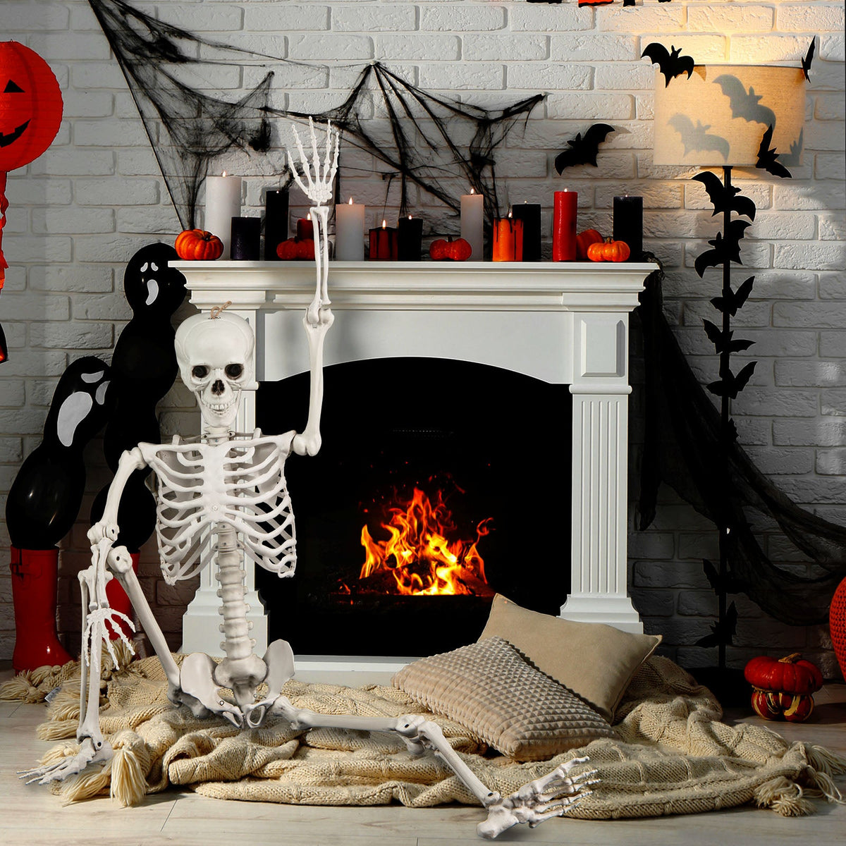 5.4 FT Life Size Posable Skeleton