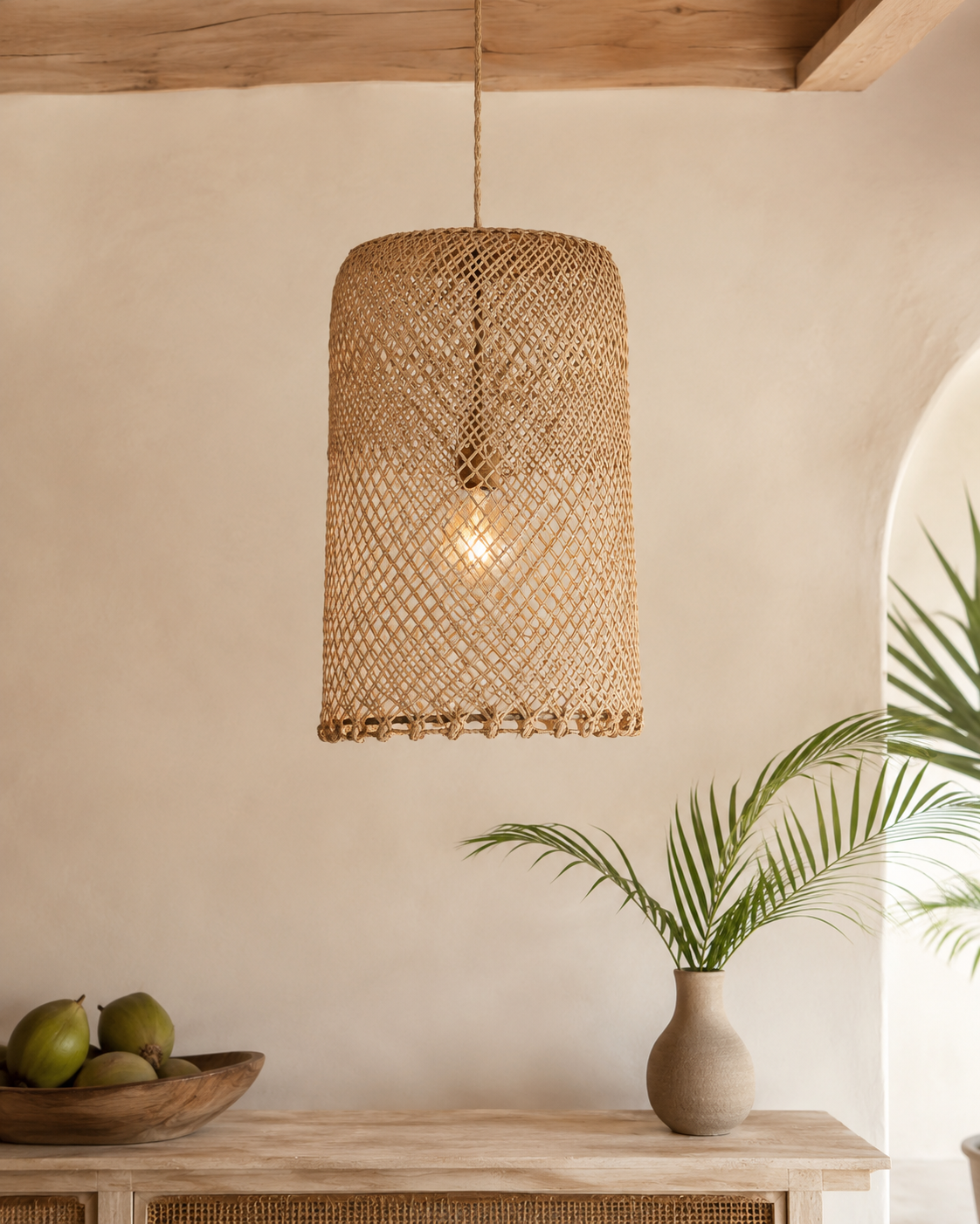 Borneo Rattan Pendant