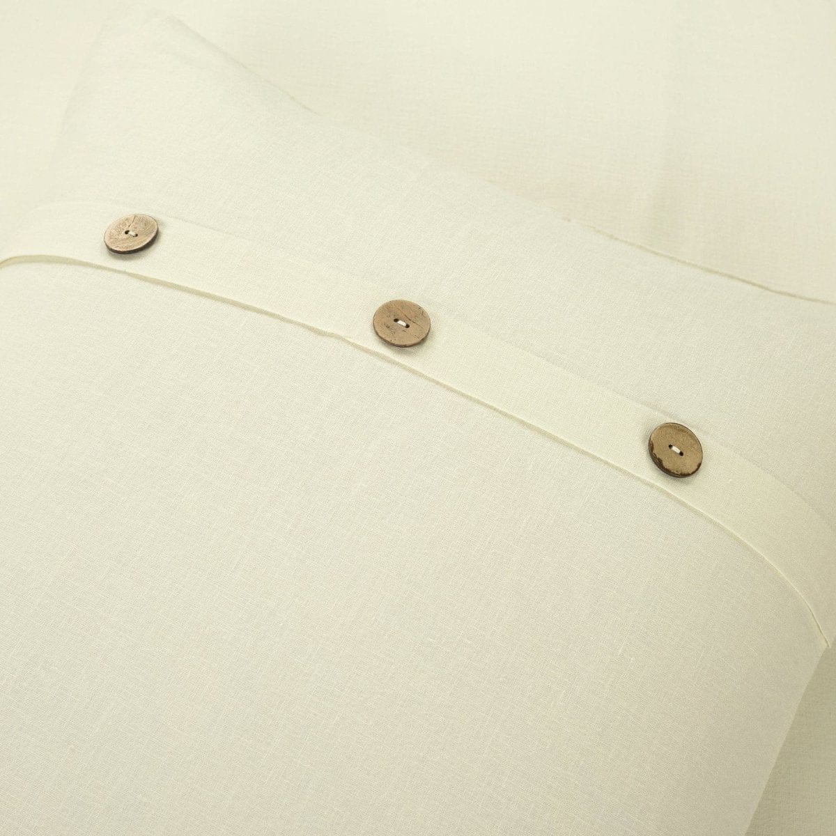 Belgian Flax Linen Rich Cotton Blend Duvet Cover 3 Piece Sets