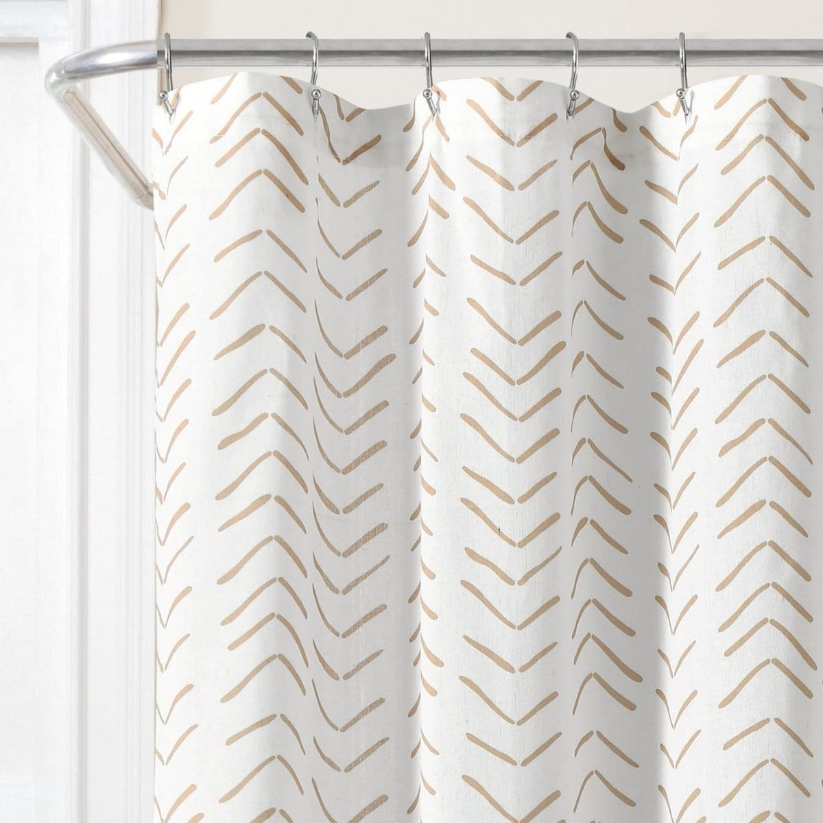 Hygge Modern Arrow Shower Curtain