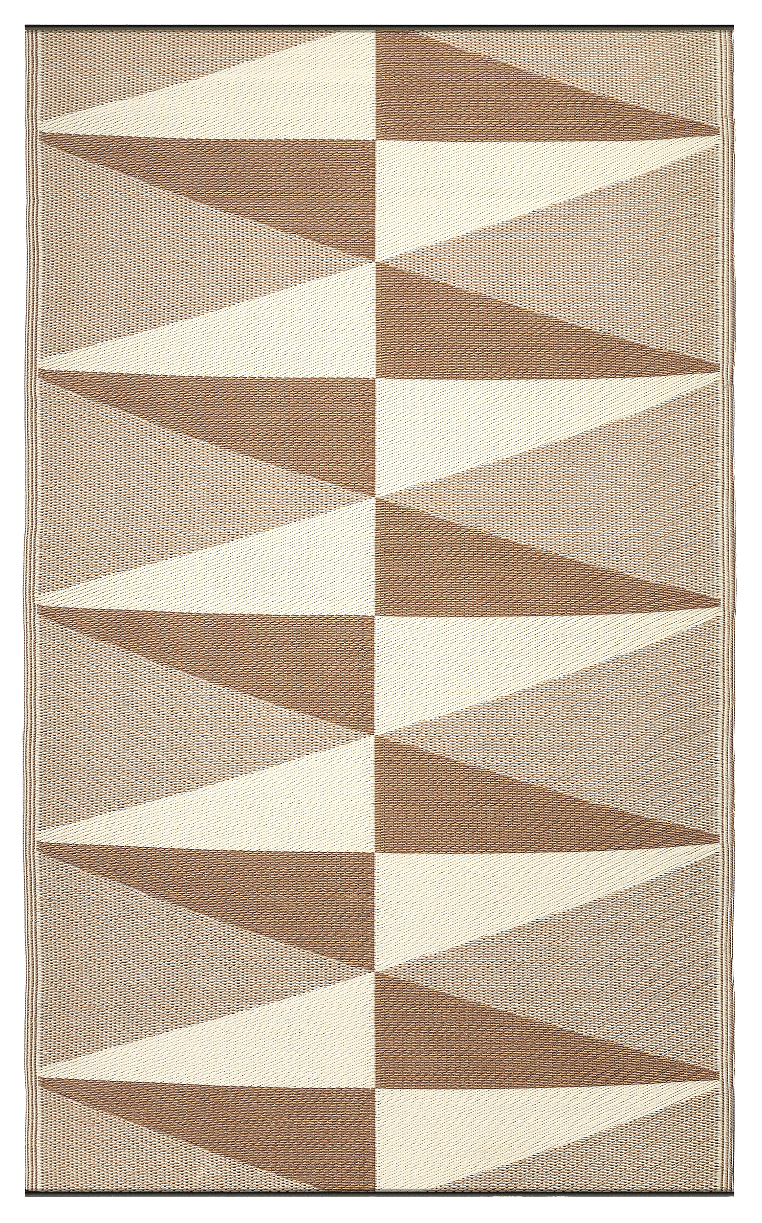 Tucson - Natural Modern Geometric Outdoor Rug for Patio