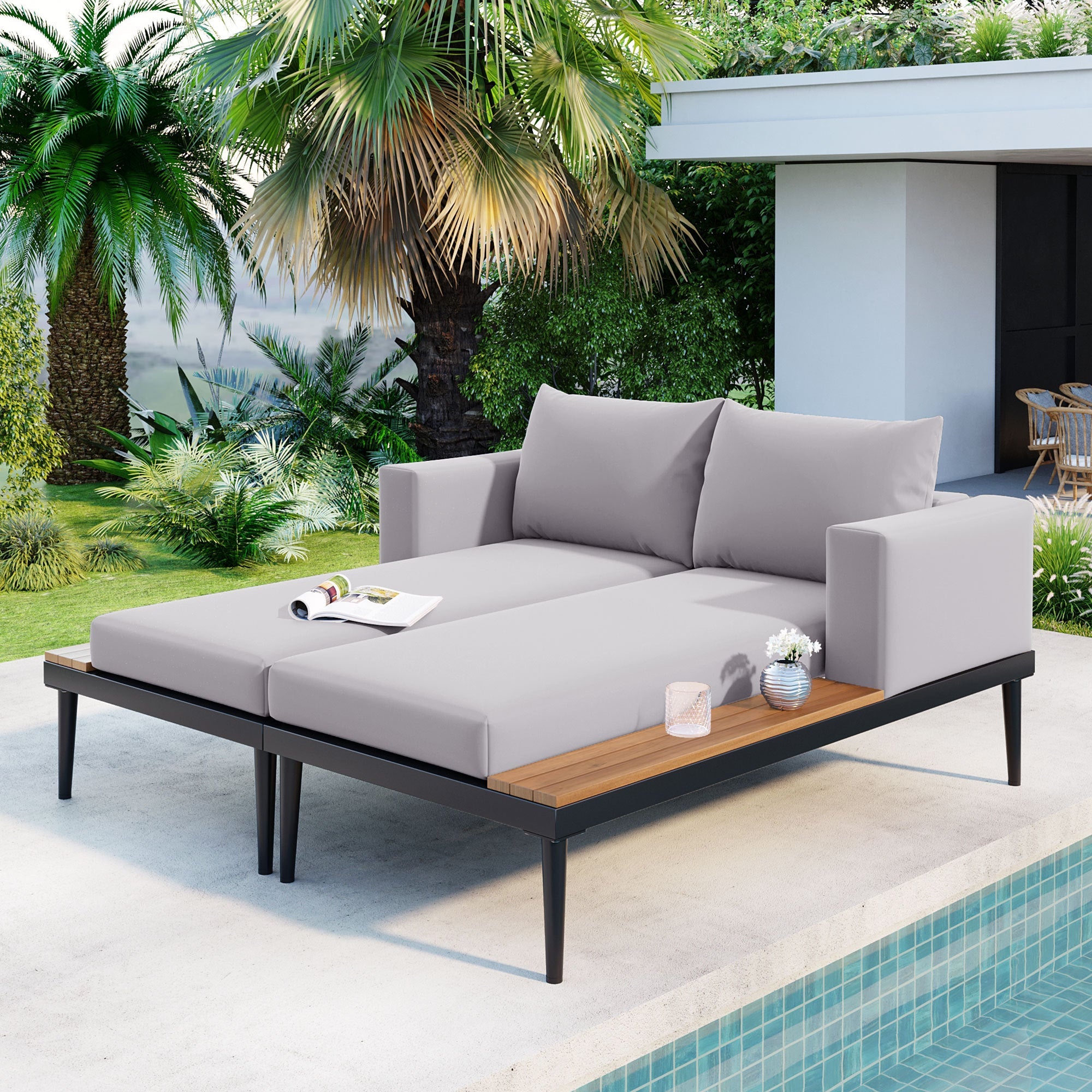 Outdoor Daybed - Double (2-in-1)