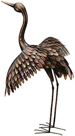 Rustic Bronze Outdoor Bird Statues