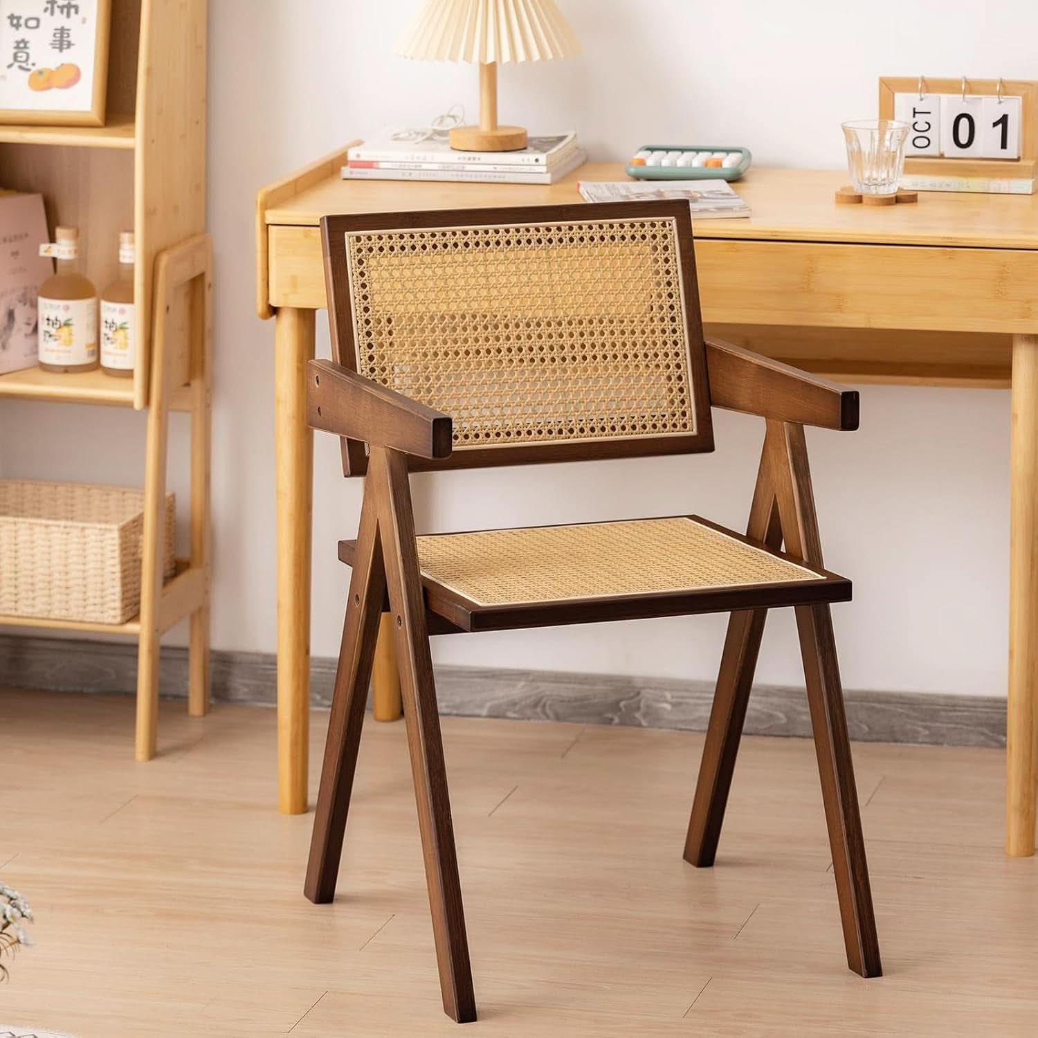 Set of 2 Indoor/Outdoor Rattan Armchairs