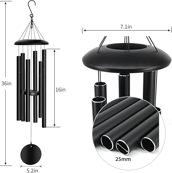 Wind Chime Deep Tone - 36&