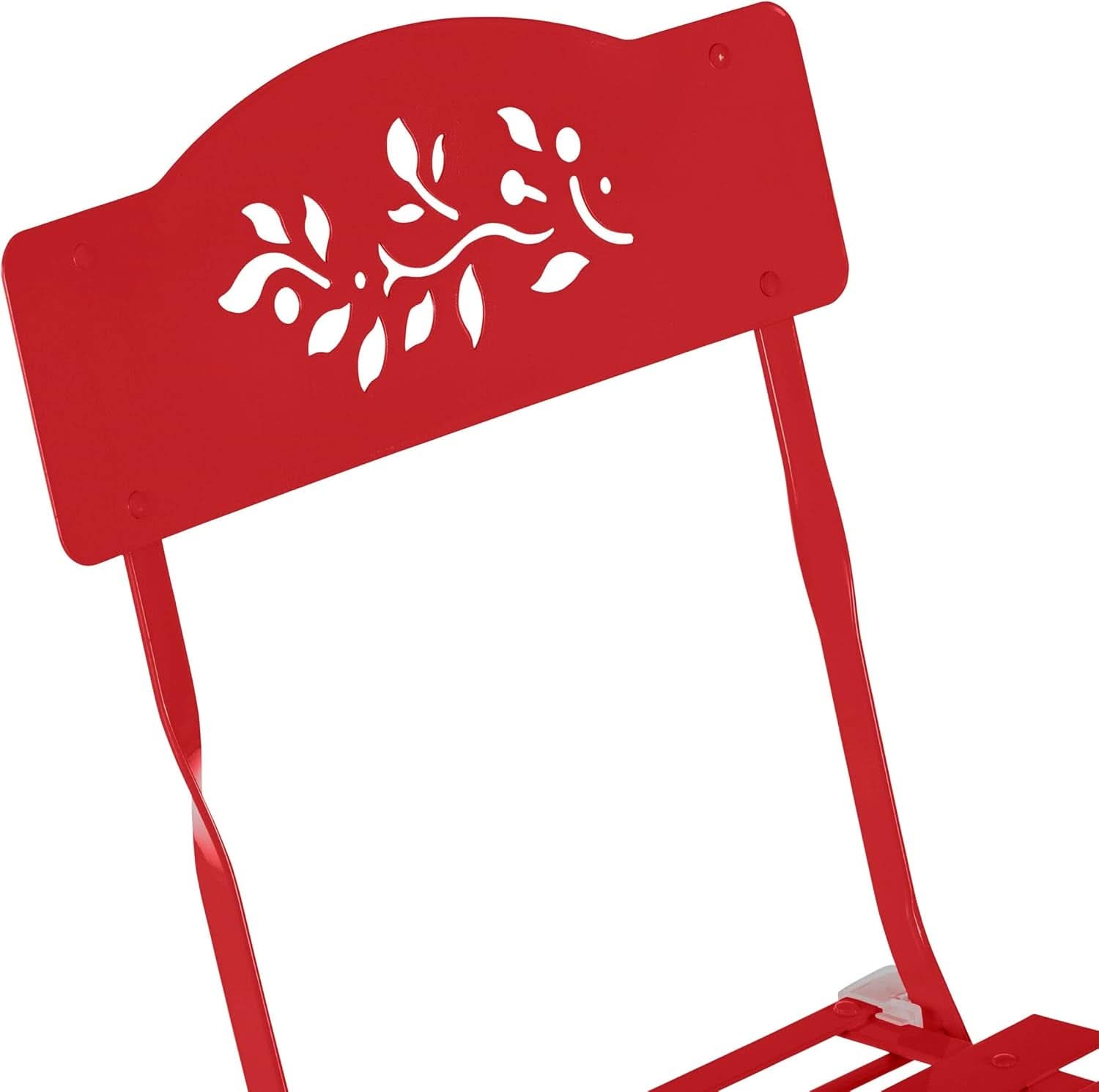 Indoor/Outdoor 3 Piece Bistro Set in Red