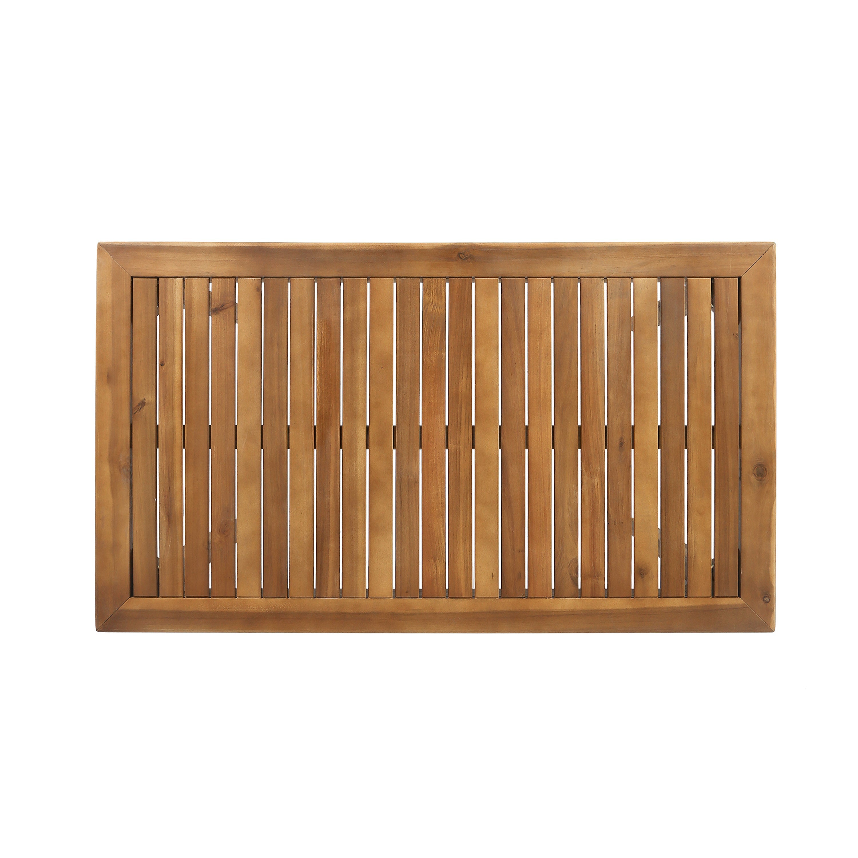 Outdoor Acacia Wood Rectangle Bar Table