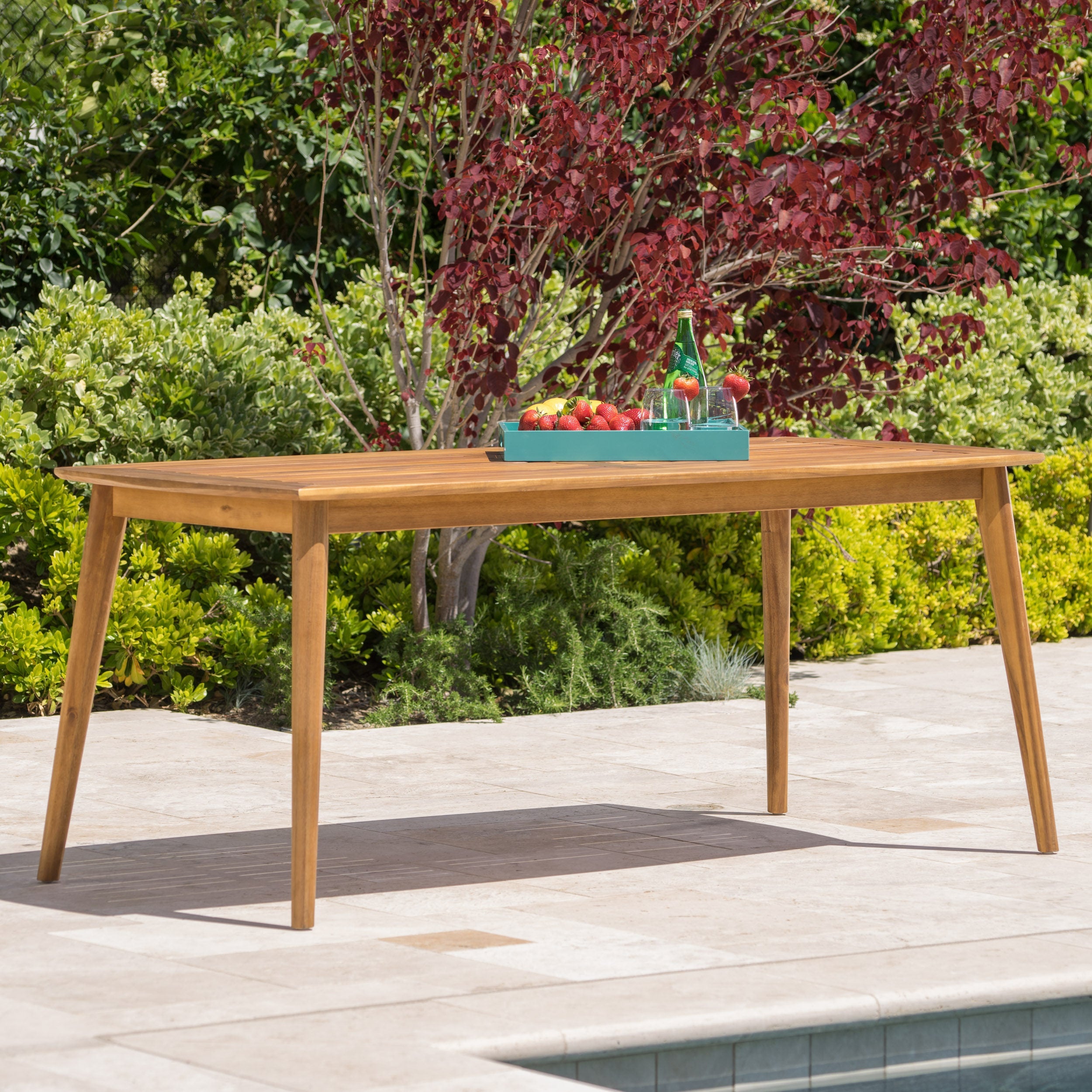 Outdoor Acacia Wood Dining Table