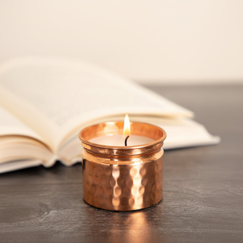 Copper Artisan Hand-Poured Candle