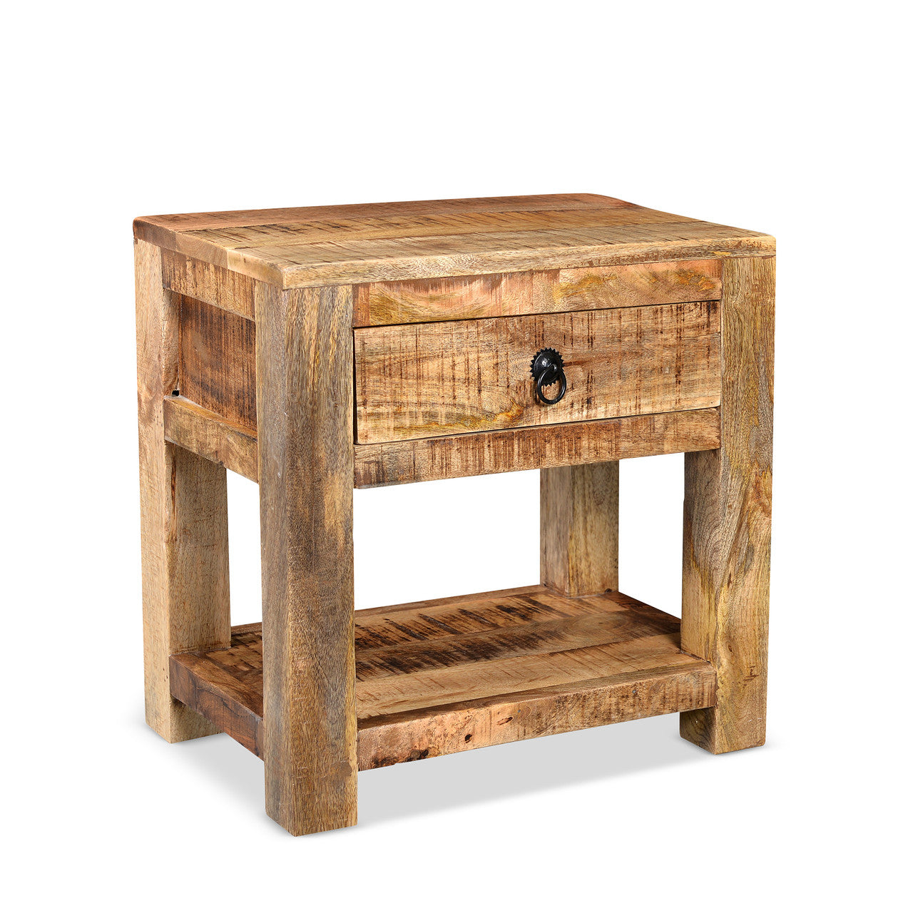 Timbergirl Surat Solid Wood Side Table