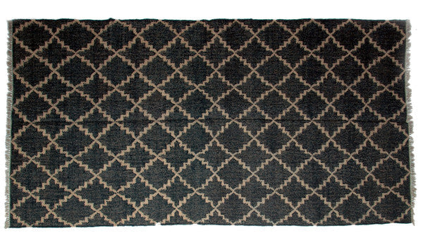 Wool Jute Kilim Rug 5&