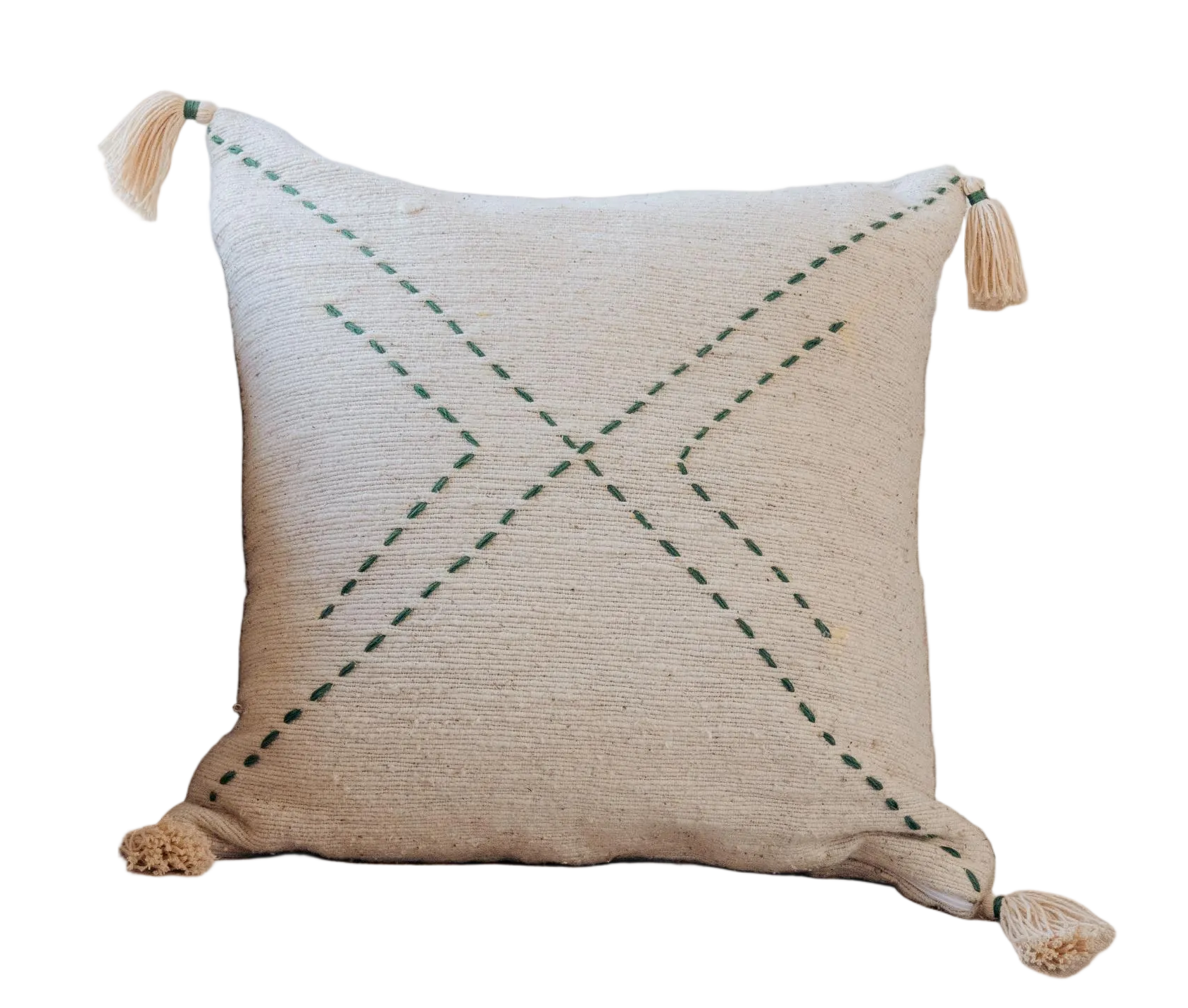 Ava Hand Stitched Cotton Pillows