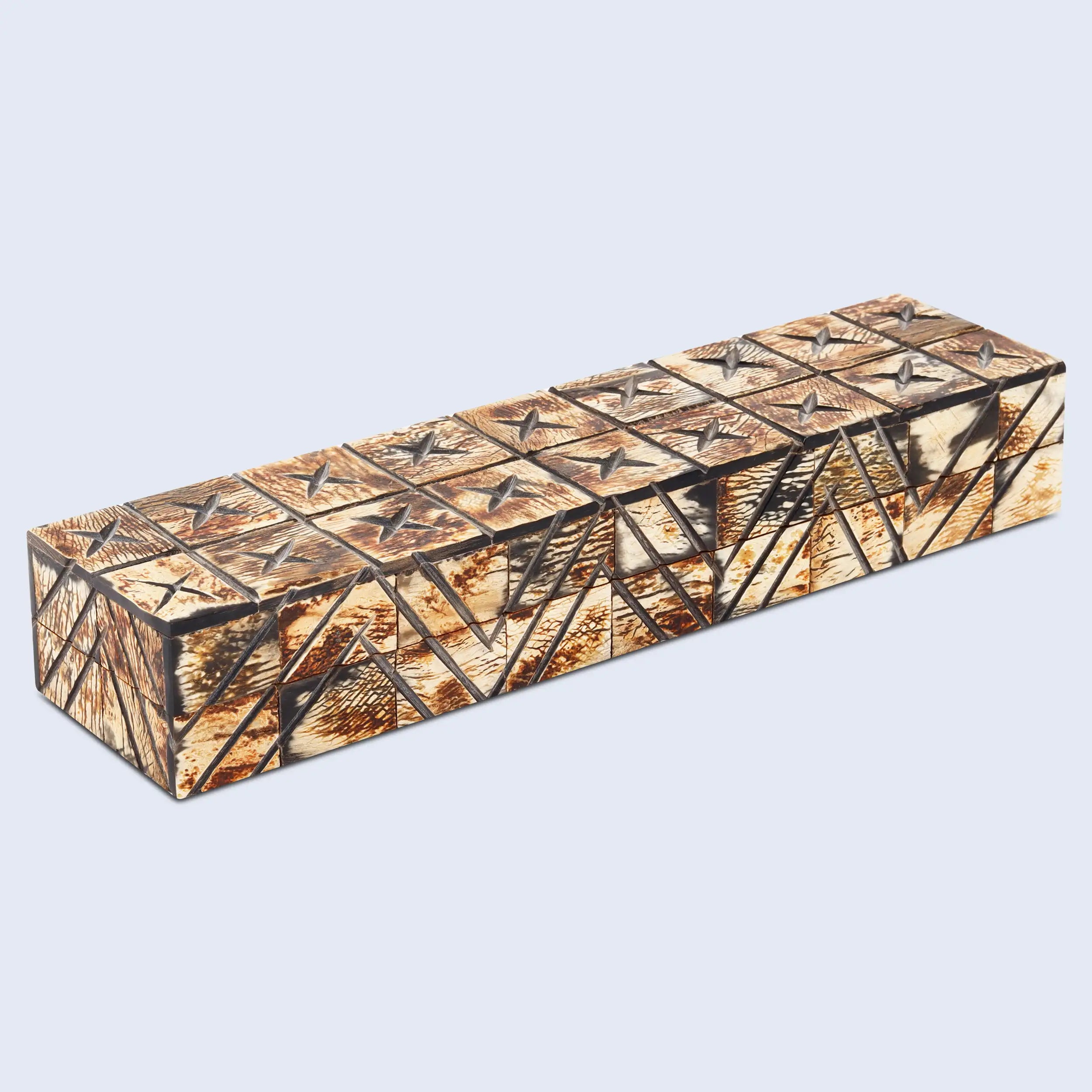 Handcrafted Paradox Horn Inlay Decorative Box