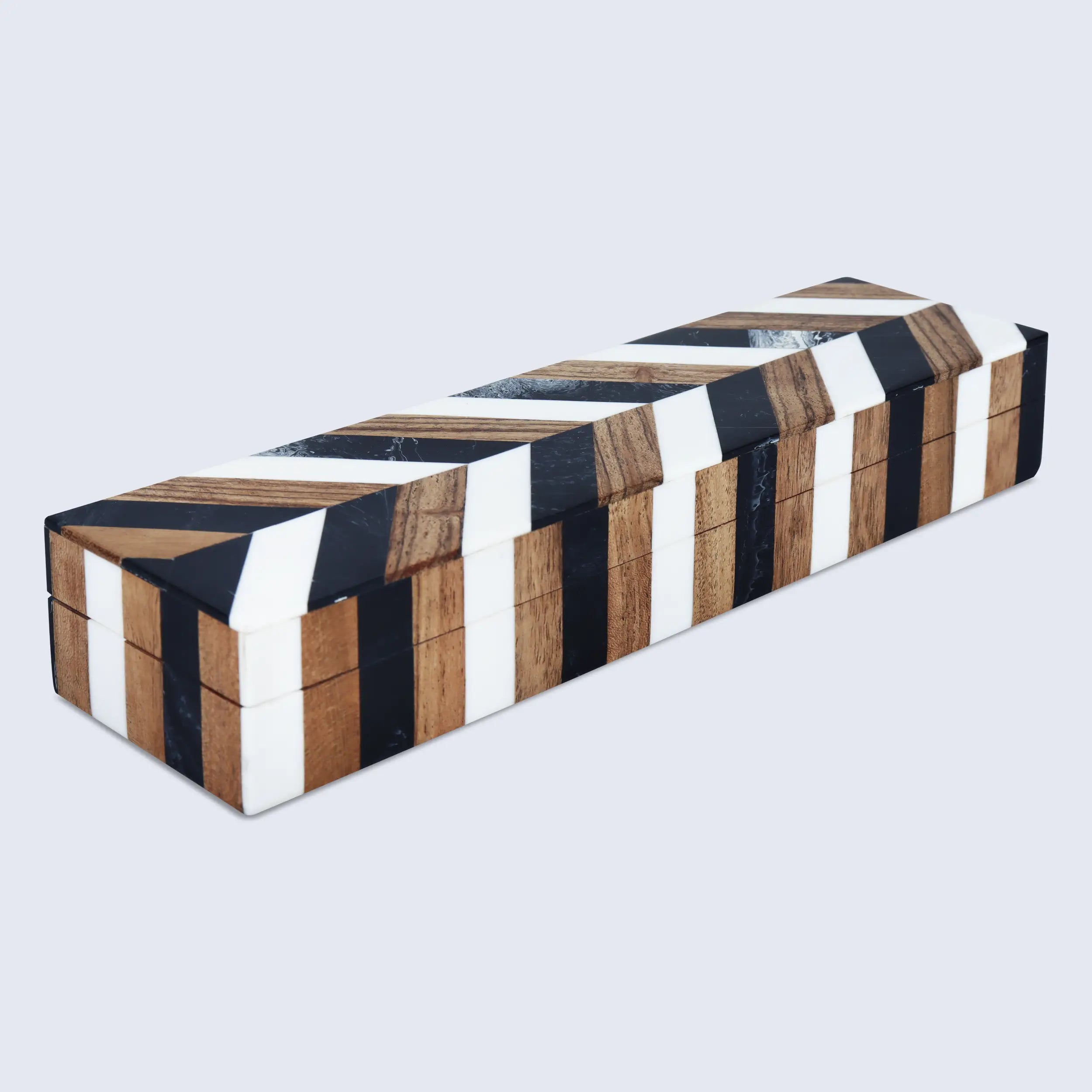 Marquet Cosmo Wood & Resin Inlay Decorative Boxes