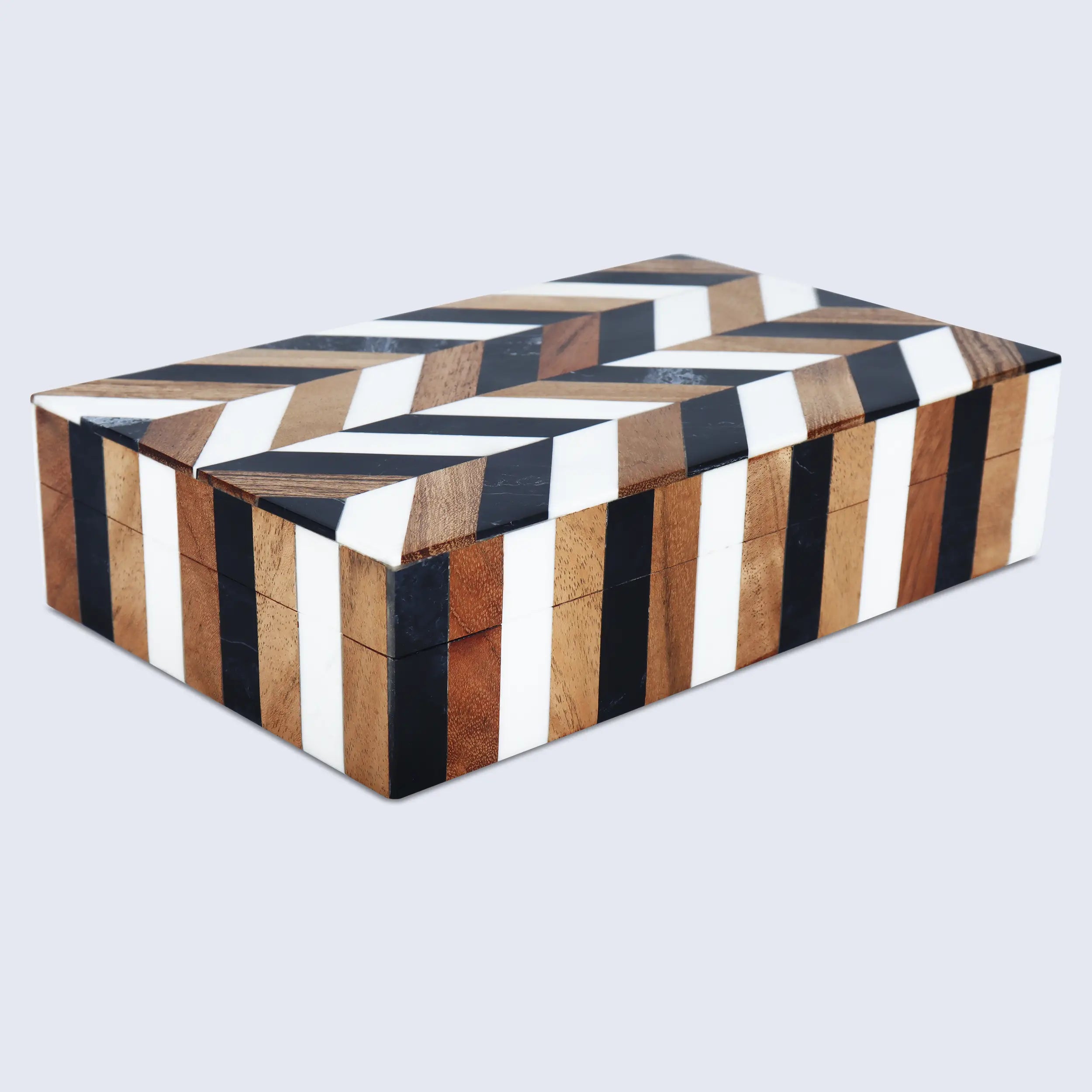 Marquet Cosmo Wood & Resin Inlay Decorative Boxes
