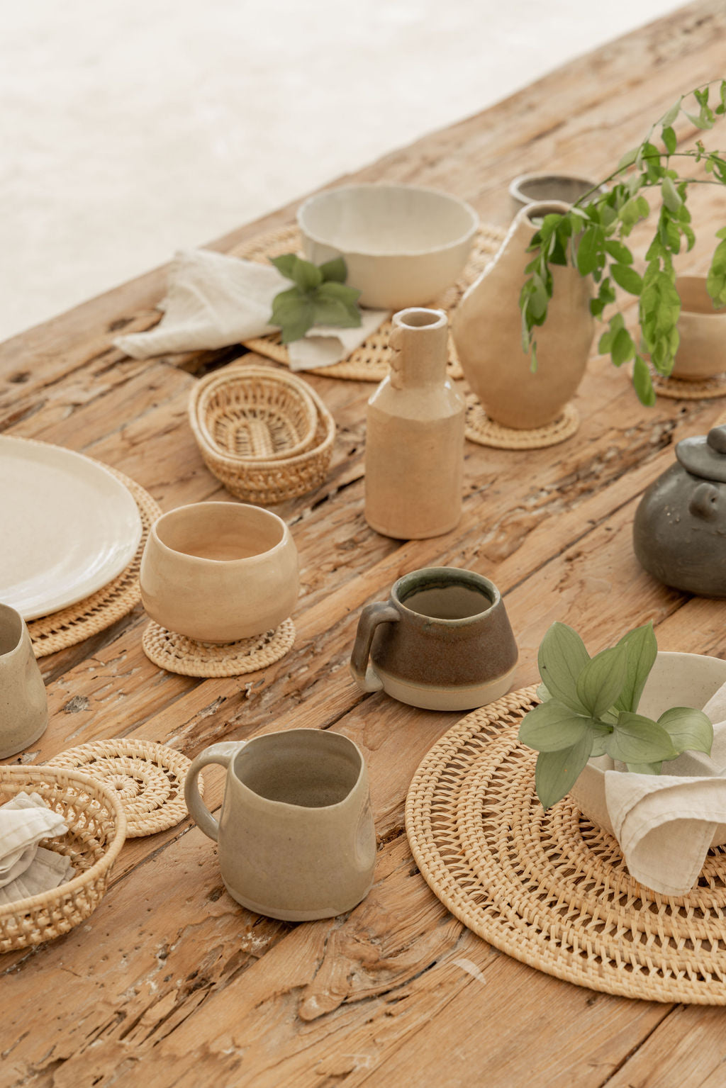 Woven Rattan Placemat Set of 4
