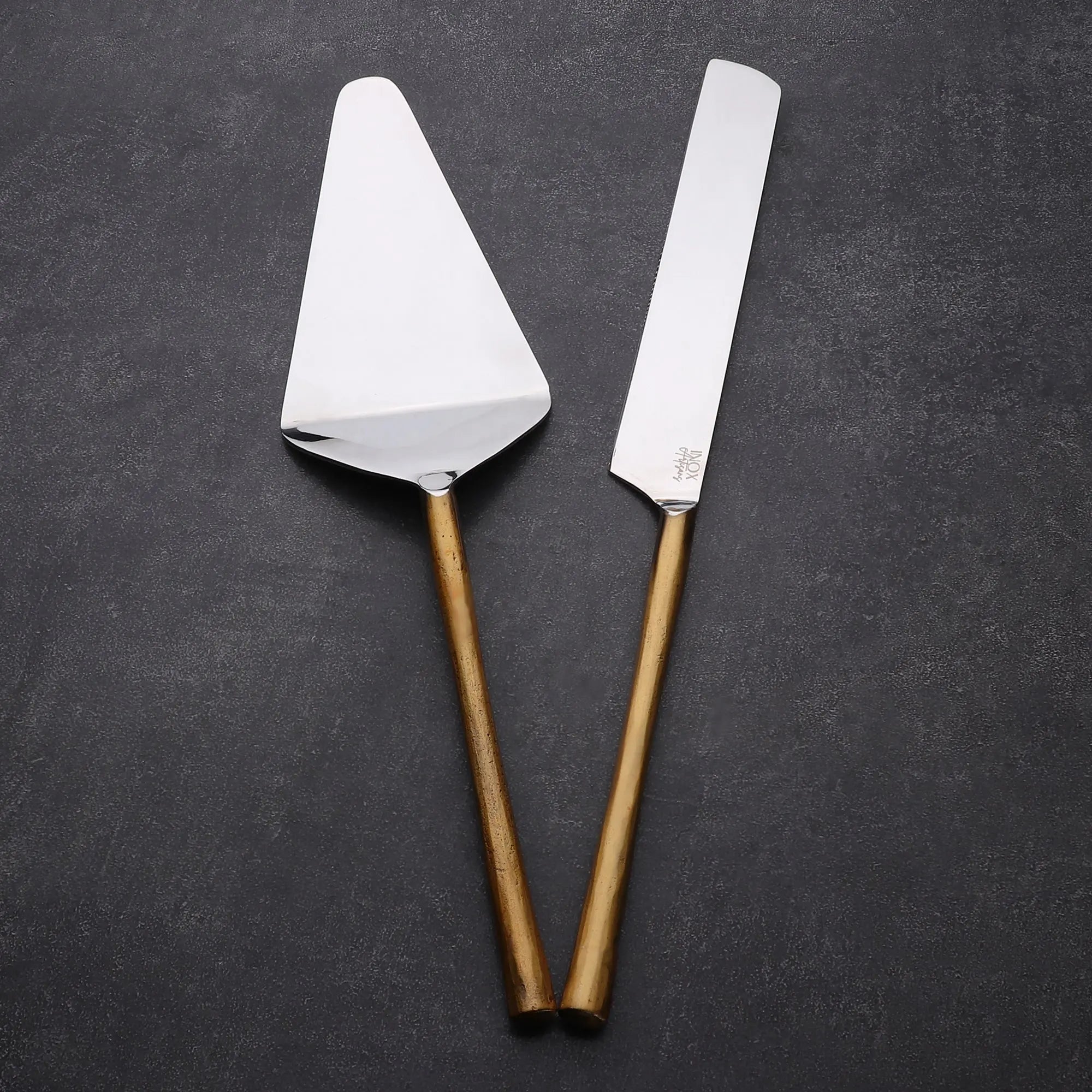 Camellia Cake Server 2 Piece Set