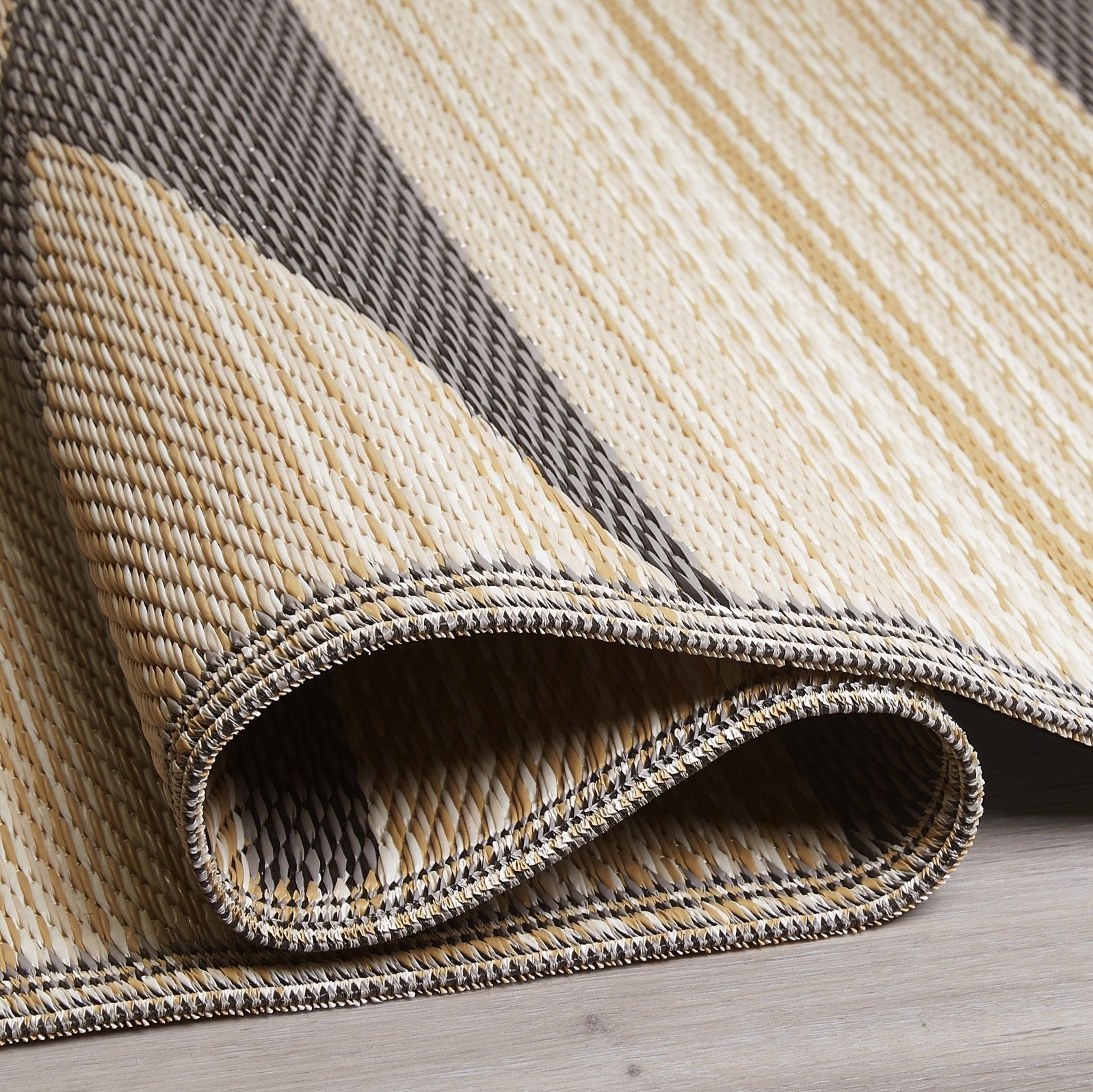 Cairo - Natural/Black Reversible Outdoor Rug