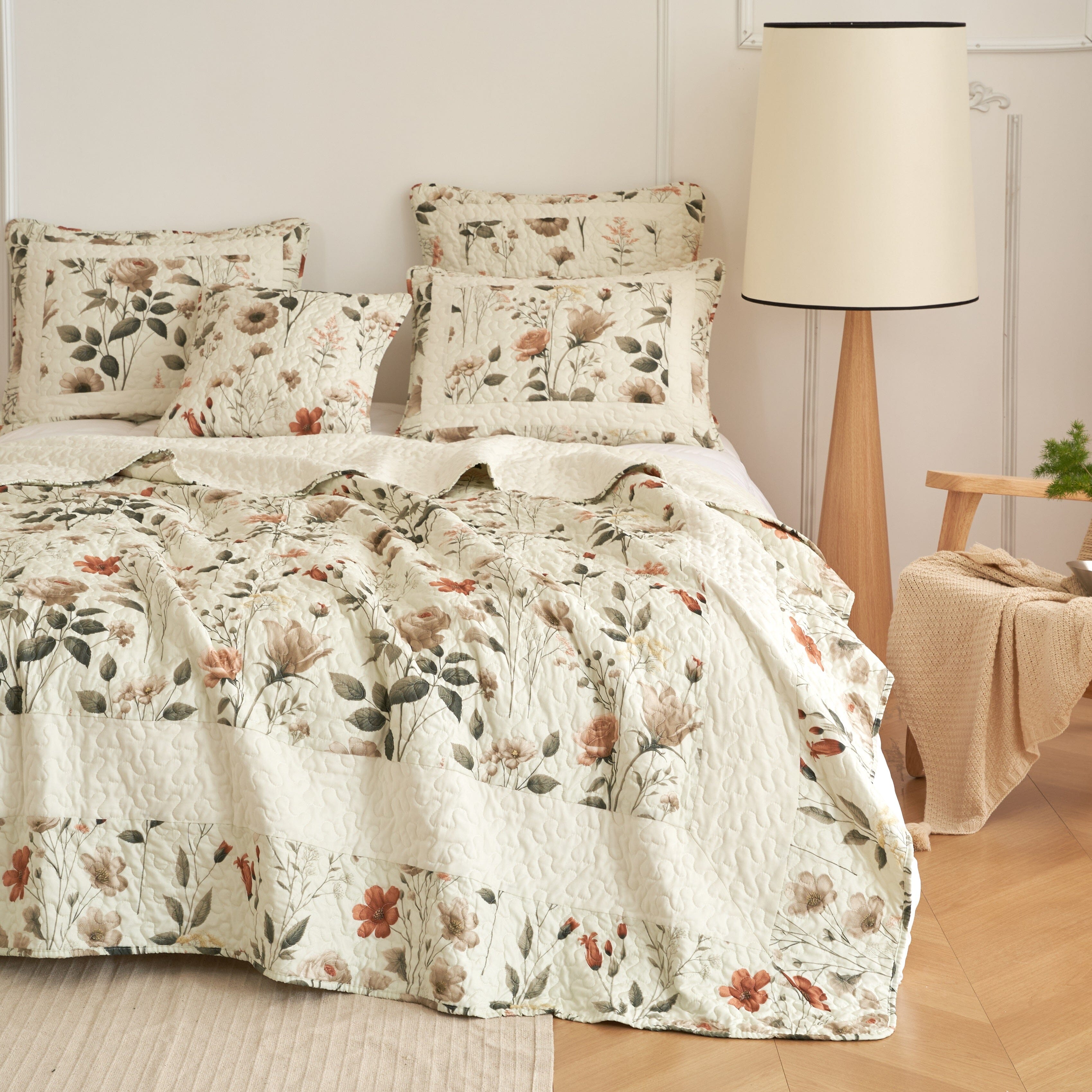 Bed in a Bag Quilted Bedding Set - Enchanted Meadow