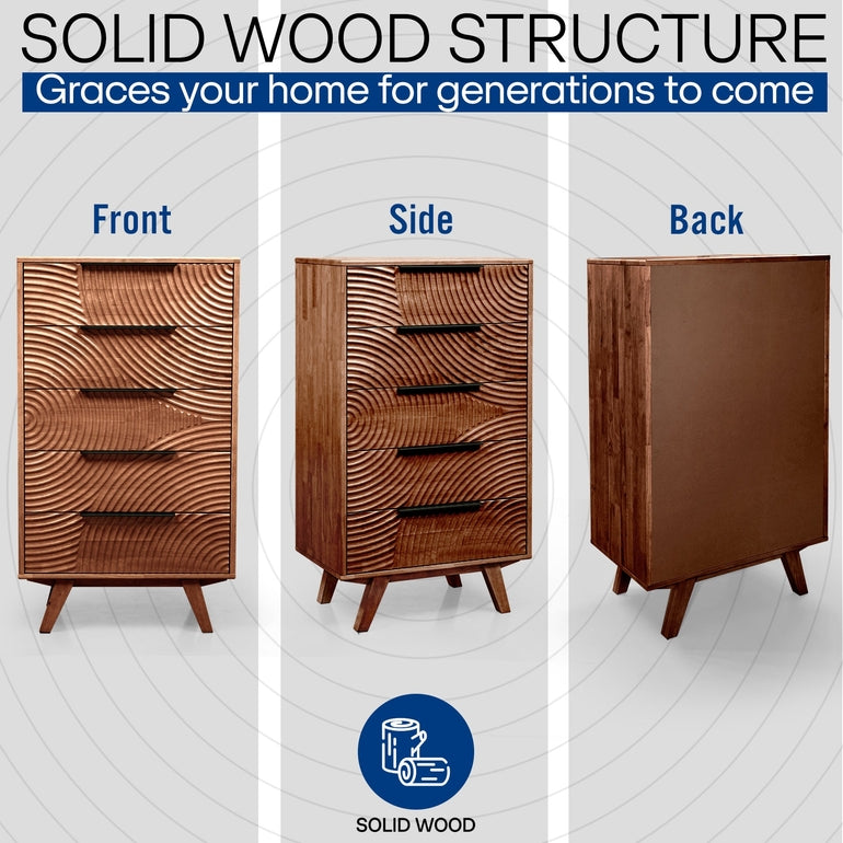 Acacia Harmony Dresser in Multiple Finishes