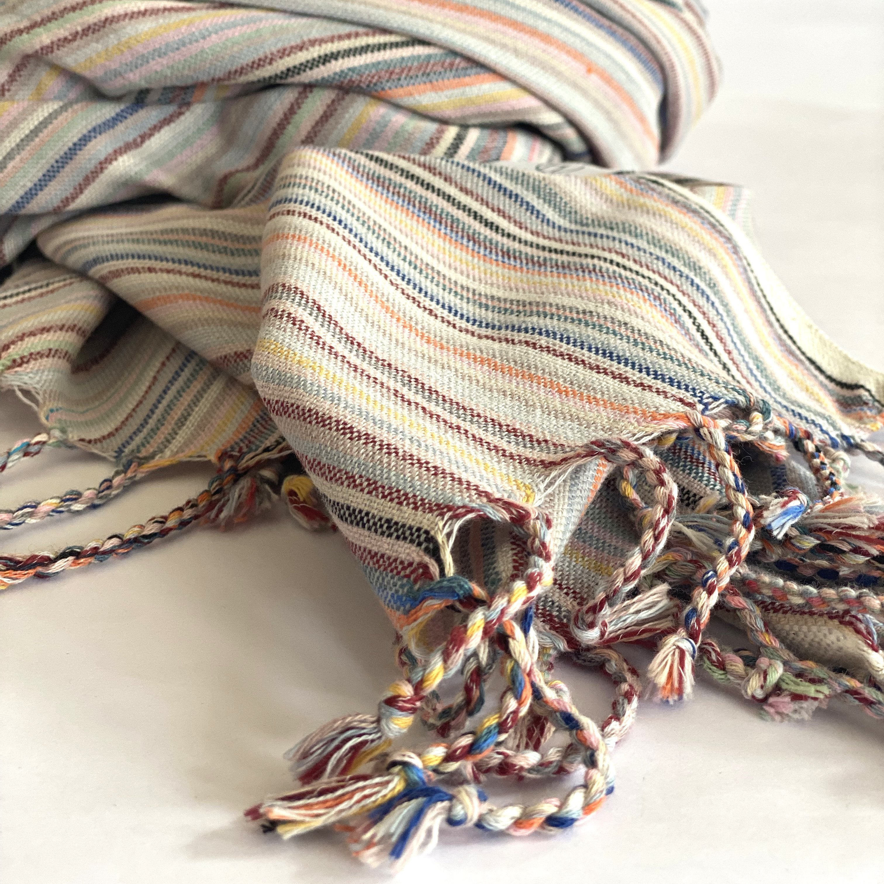 Casablanca Handwoven Turkish Towel - Beige