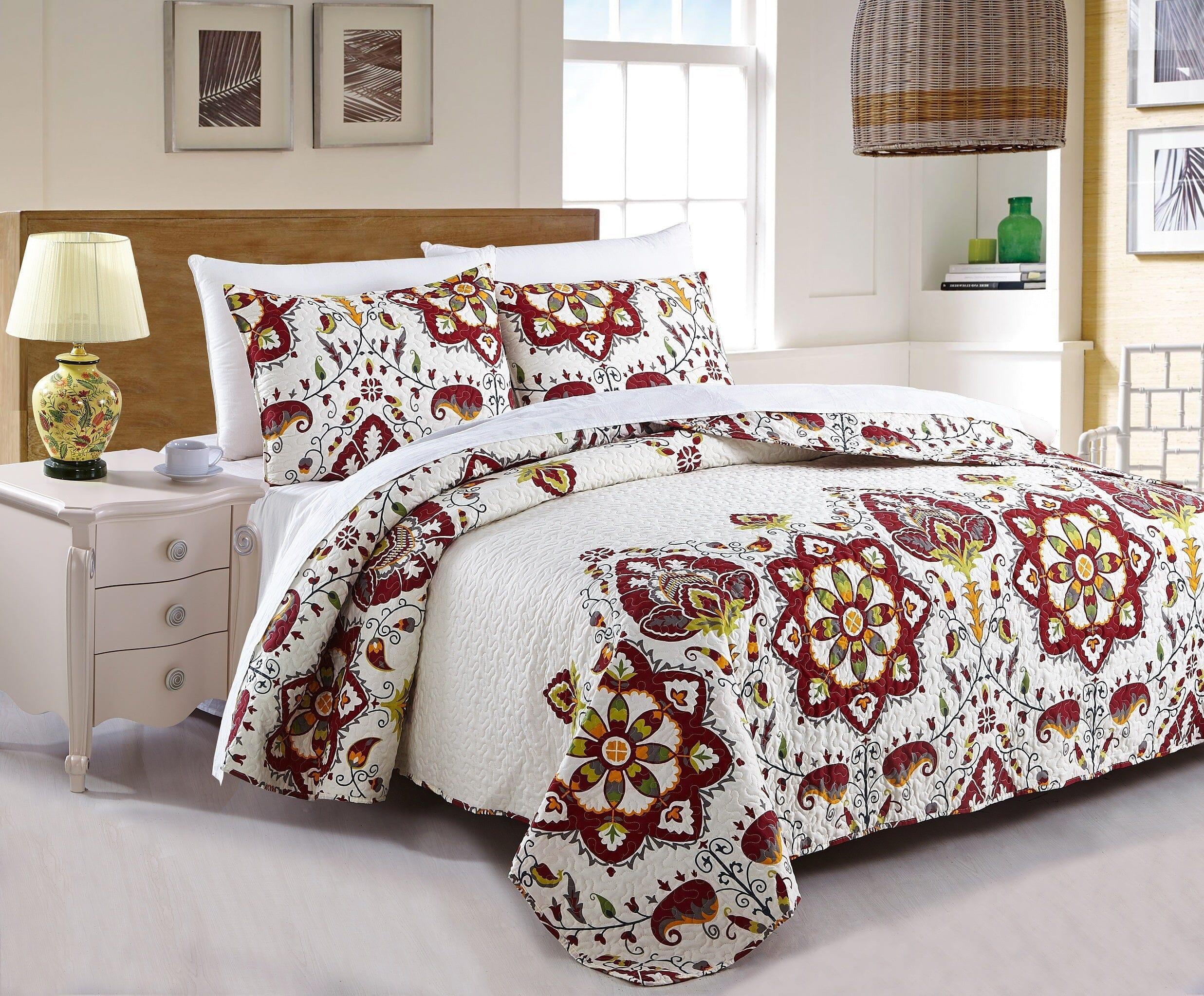 Casablanca Mediterranean Quilted Bedding Set