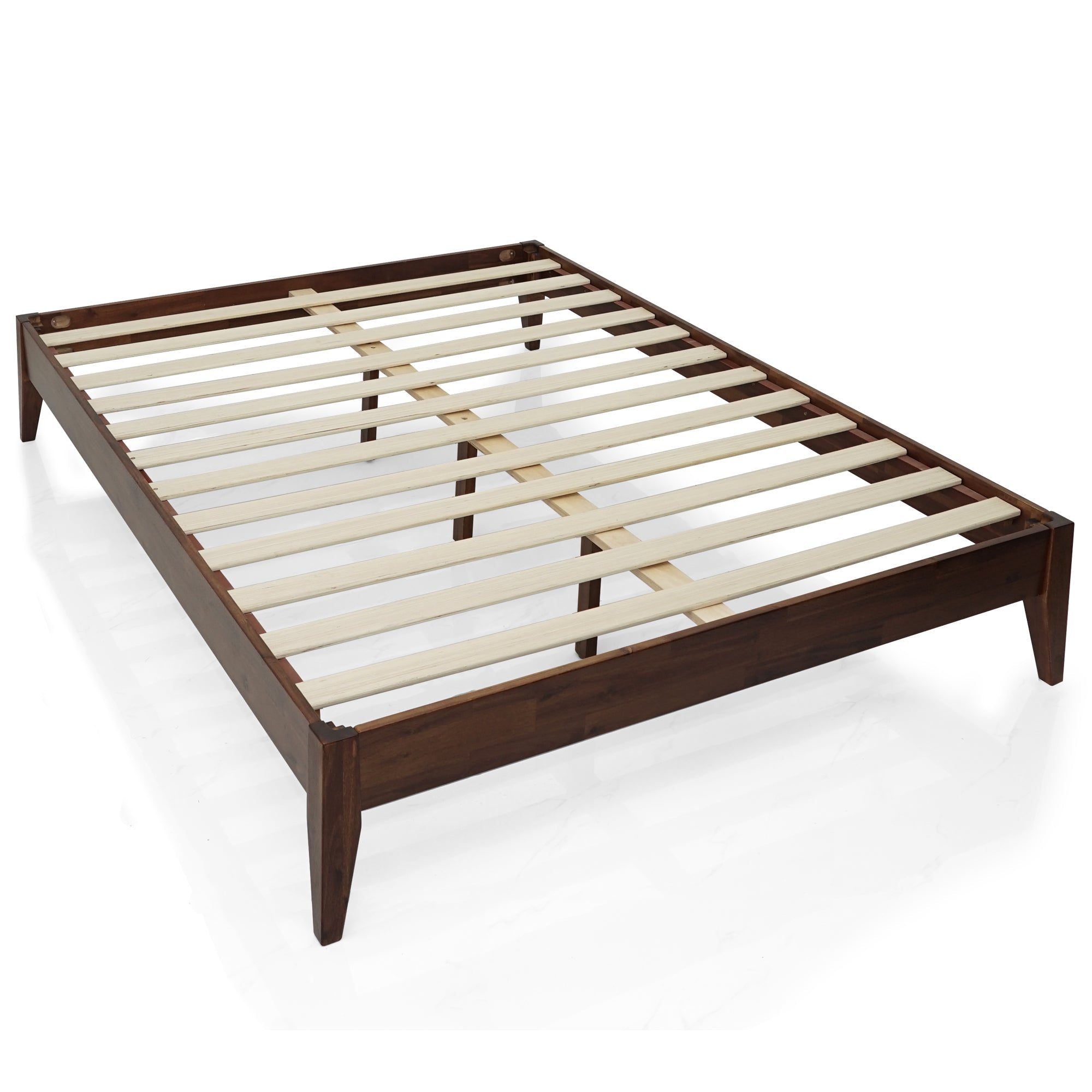 Mervyn Solid Acacia Wood Platform Bed