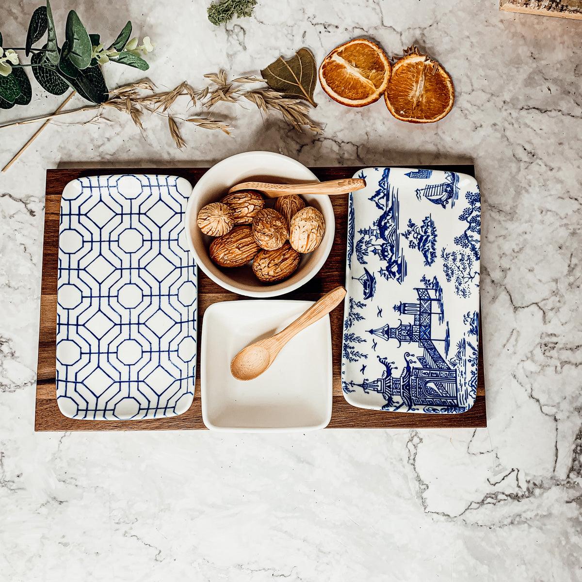 Chinoiserie Tapas 7 Piece Serving Set
