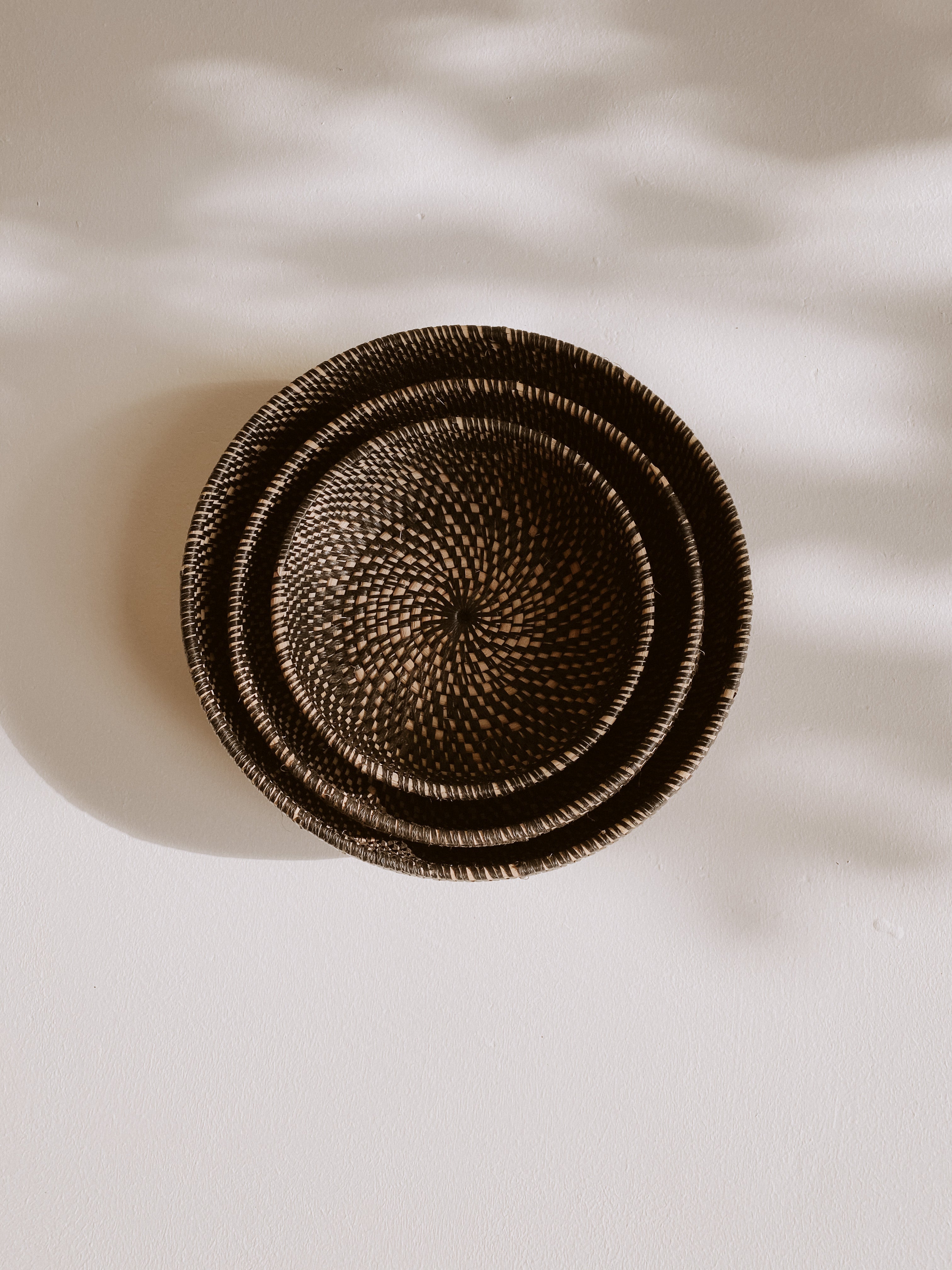Tiga Woven Nesting Bowls - 2 Colors