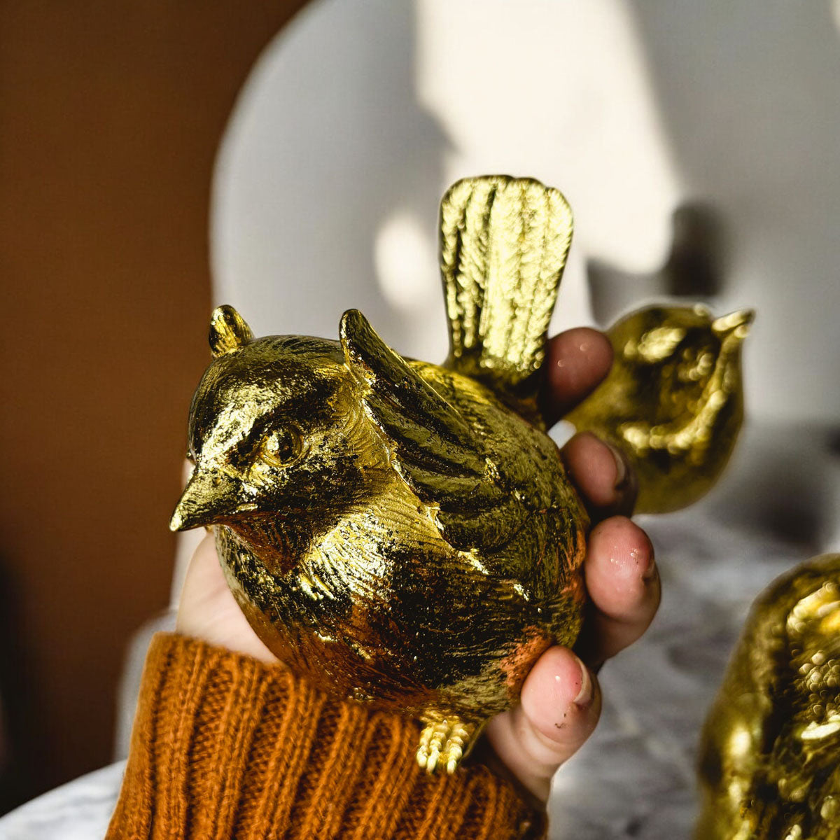 3 Wise Birds Figurines
