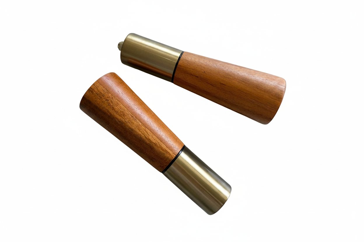 Acacia Wood Salt & Pepper Grinders