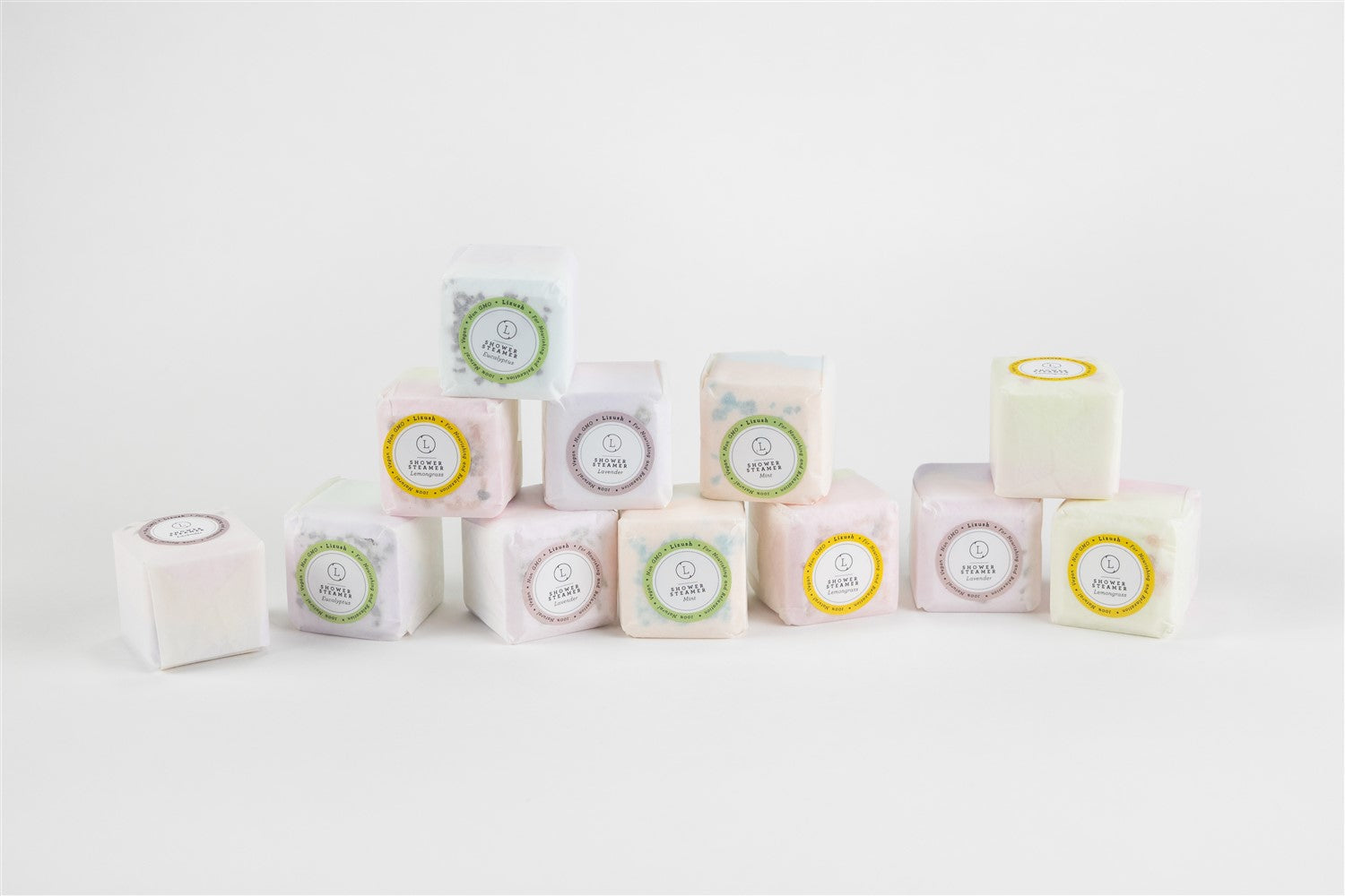 Mixed Scents Shower Steamers Gift Set - 5 Big Fizzies, Cheer Up Package