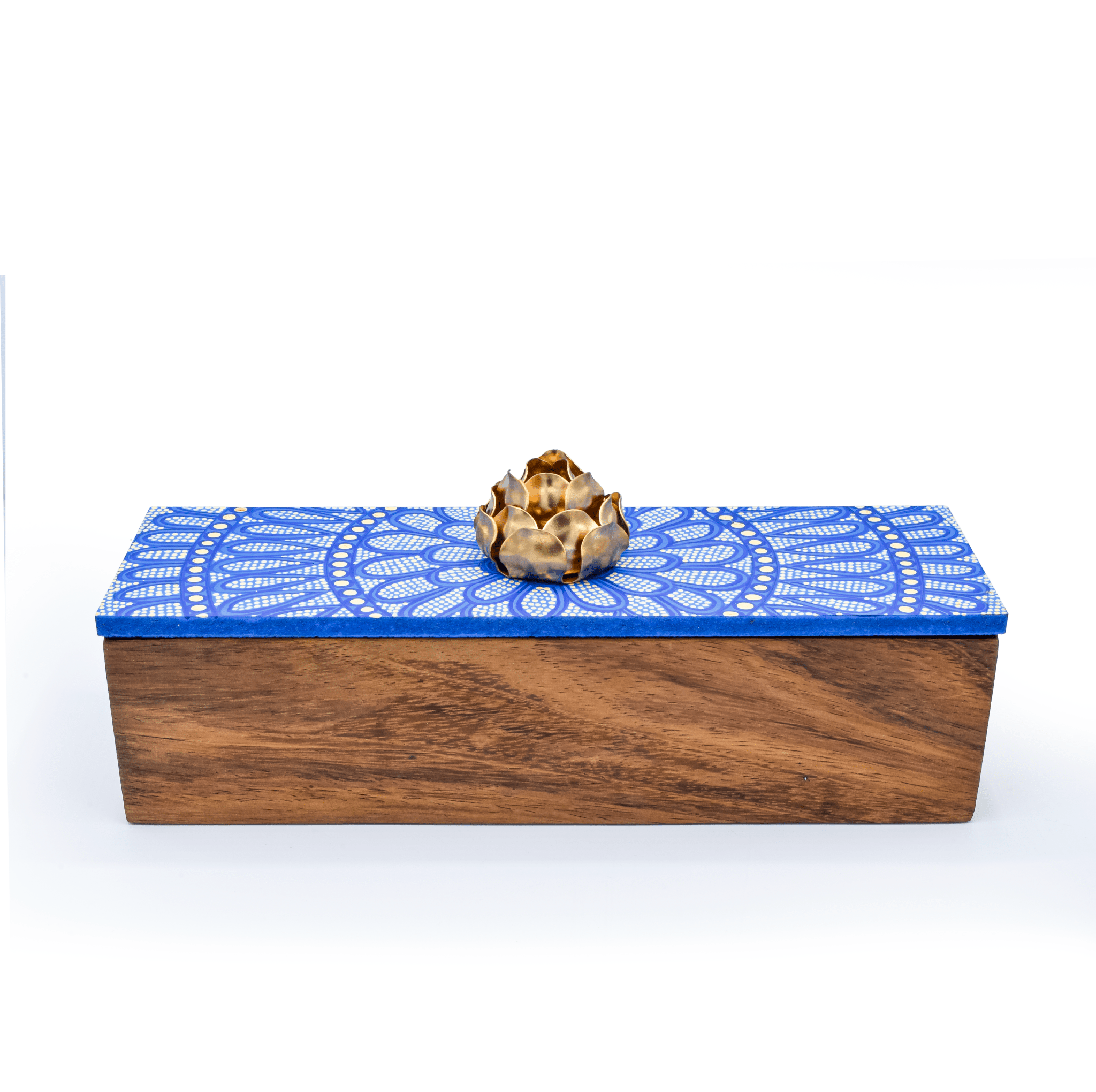 Blossom Handpainted Tea Boxes - 5 Colors