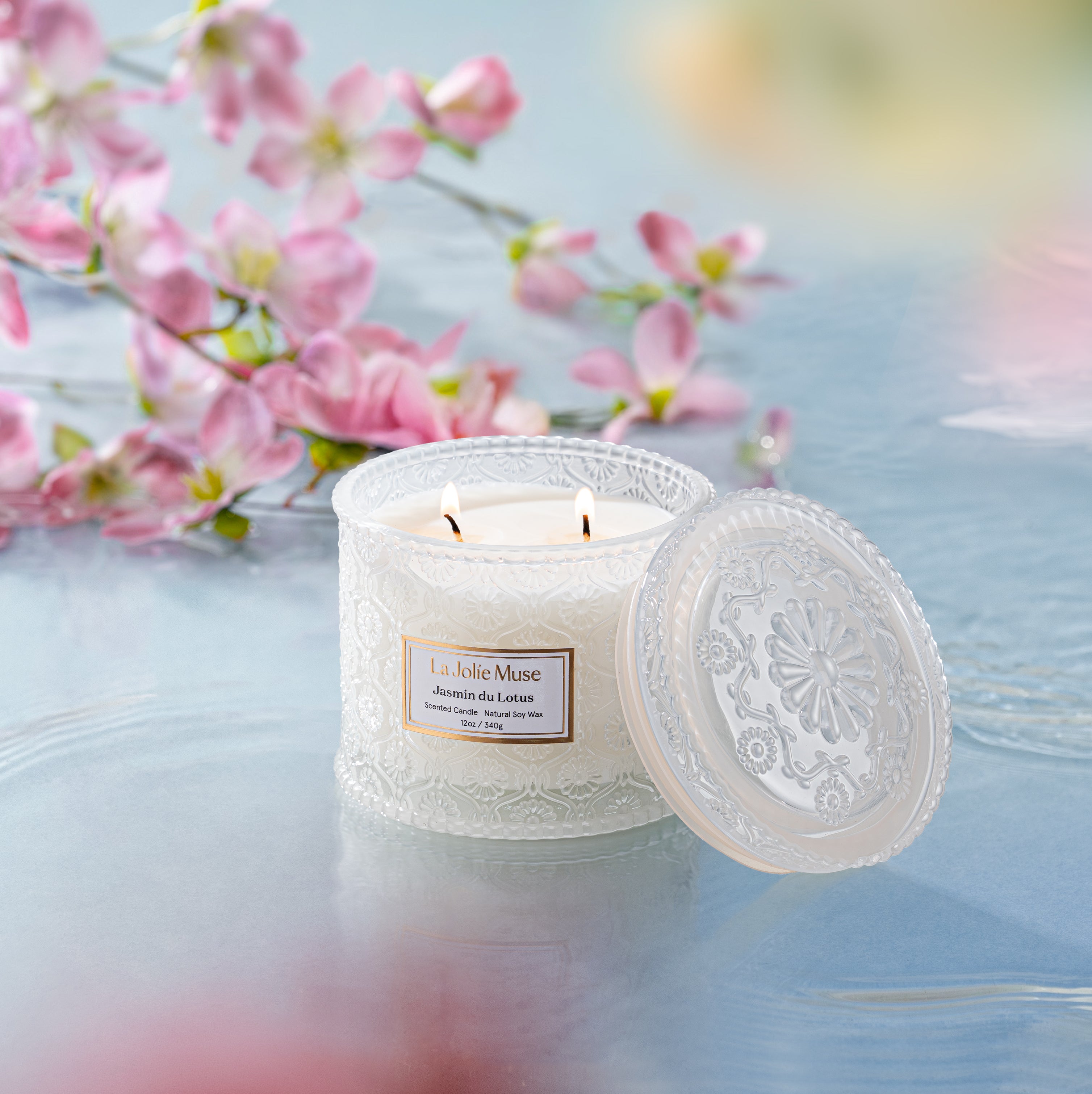 Maelyn - Jasmin du Lotus 12oz Candle