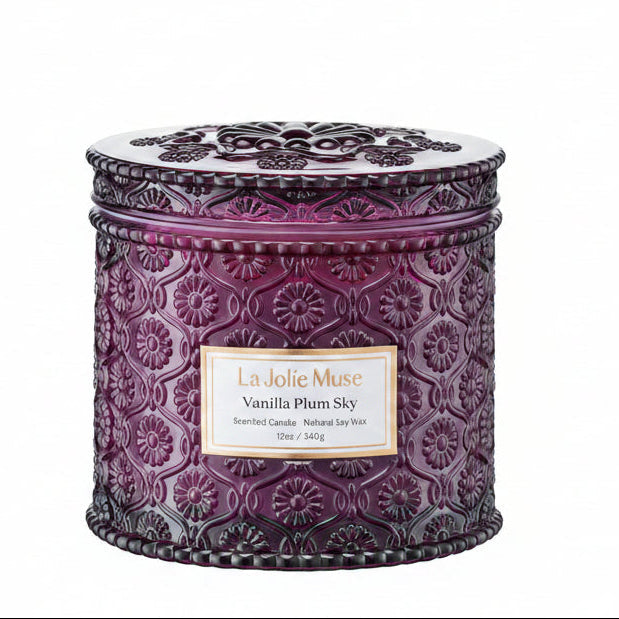 Maelyn - Vanilla Plum Sky 12oz Candle