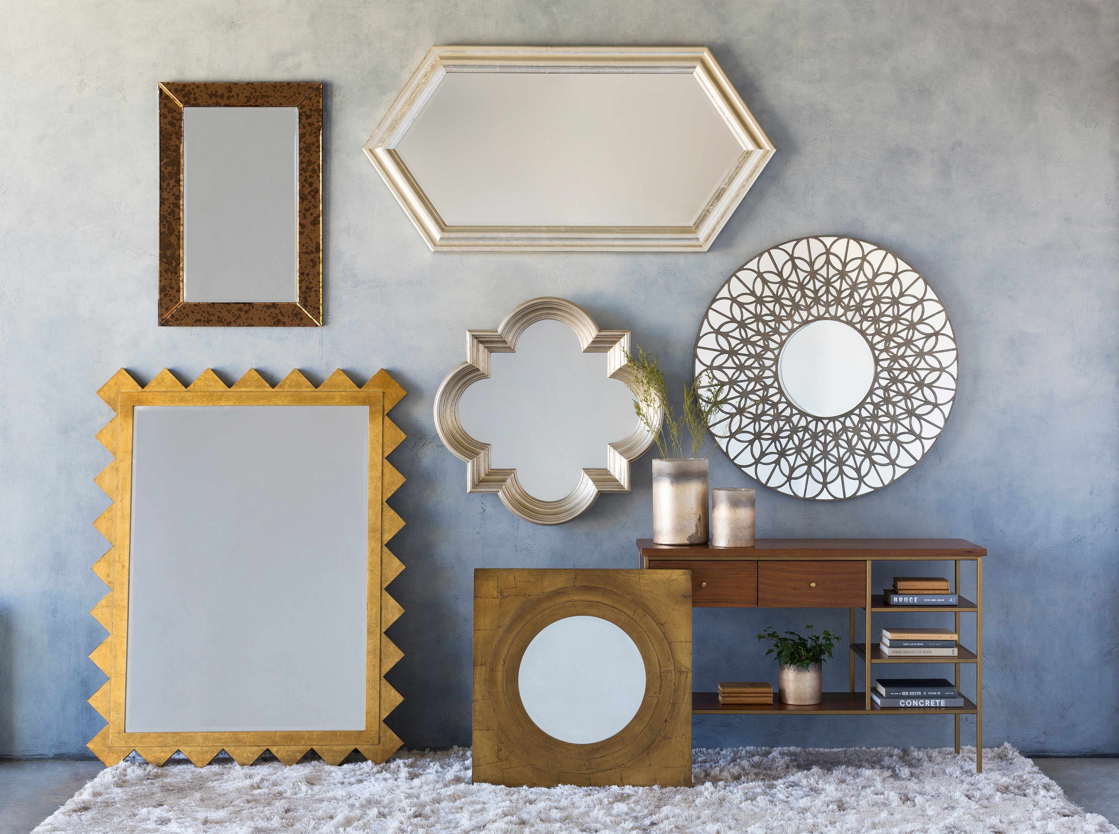 Killester Gold Frame Mirror