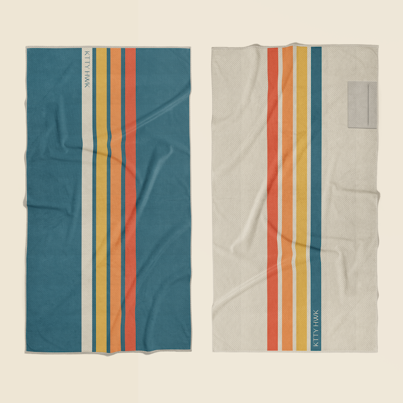 NORTH SHORE - Reversible Beach Towel