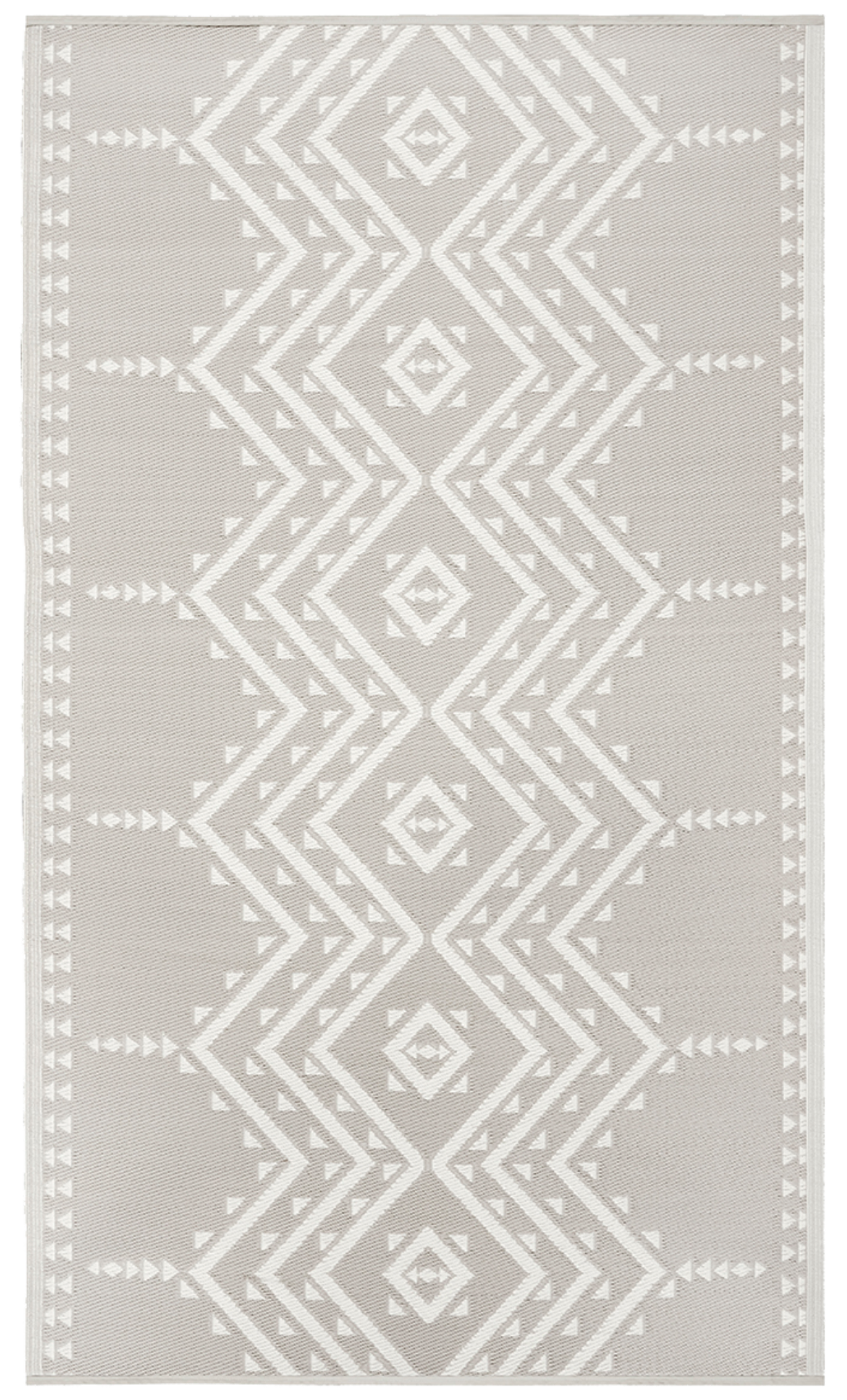 Ojai - Beige Reversible Outdoor Rug for Patio