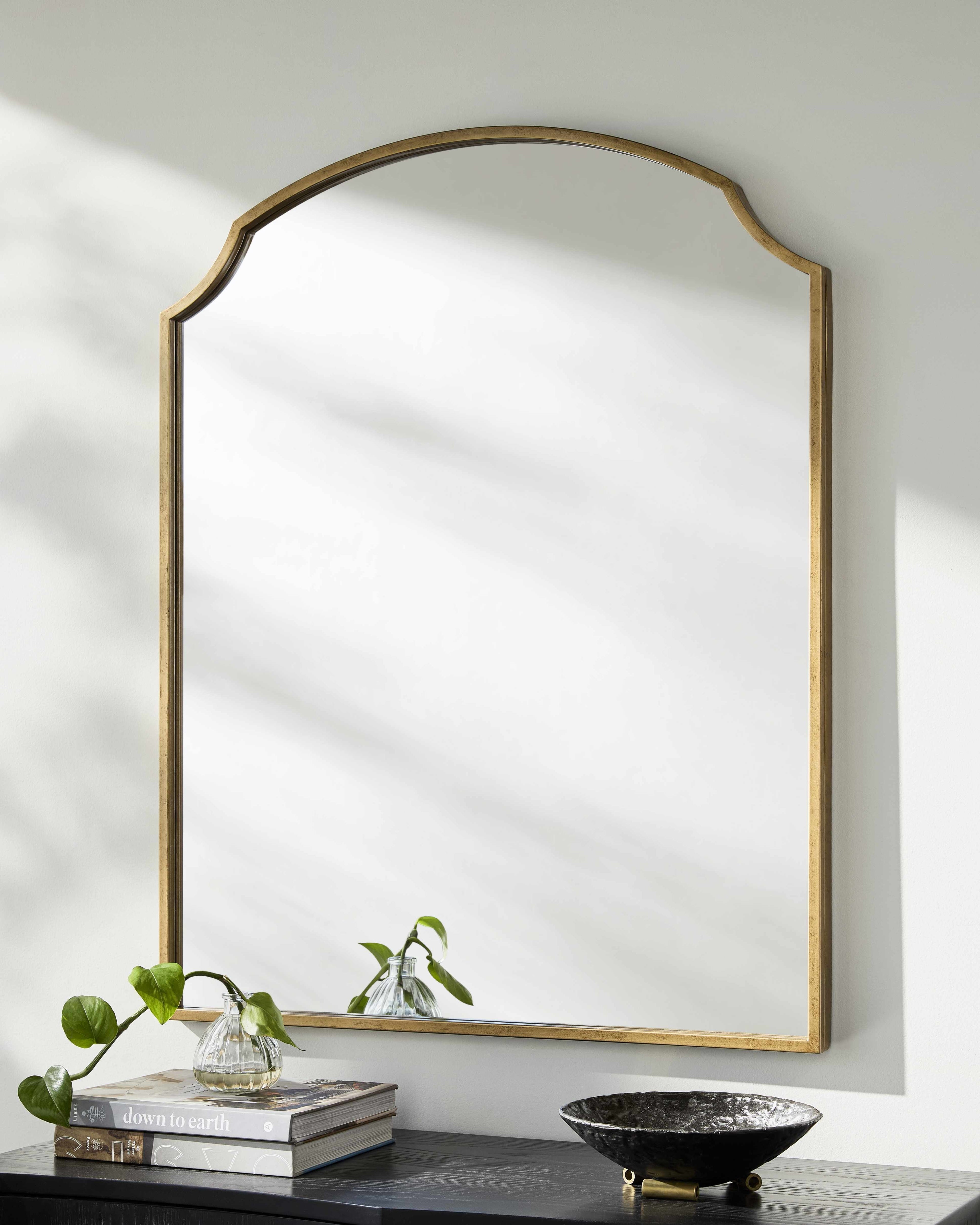 Rosamorada Mantel Mirror - Antique Gold