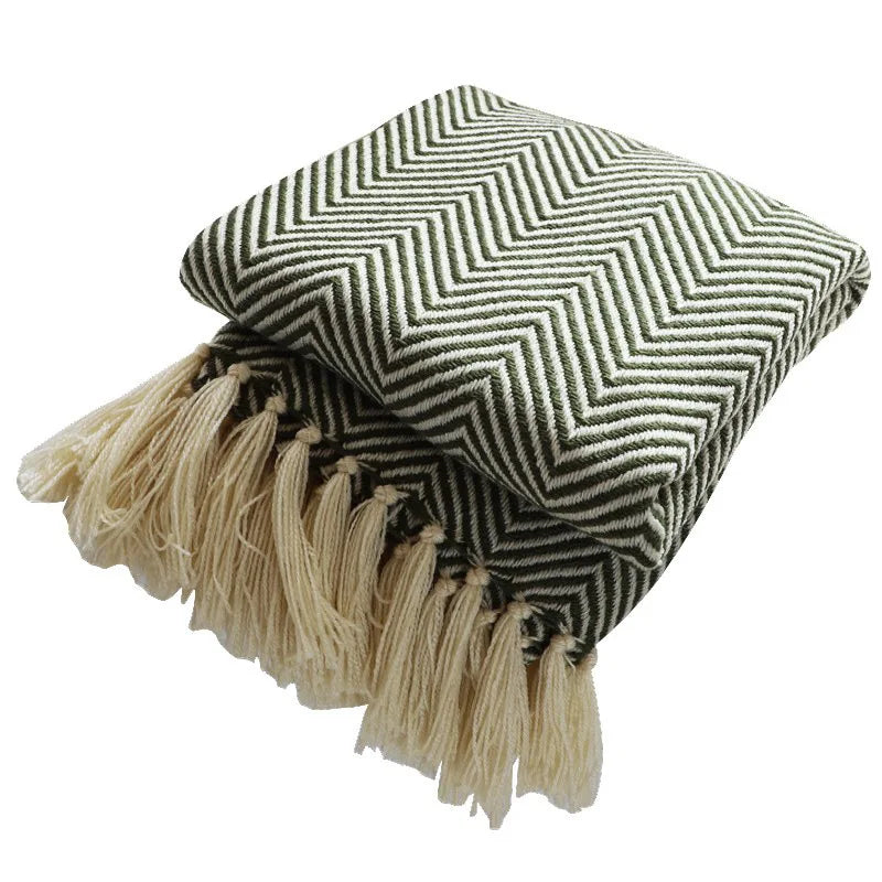 Super Soft Fringe Throw - 4 Colors