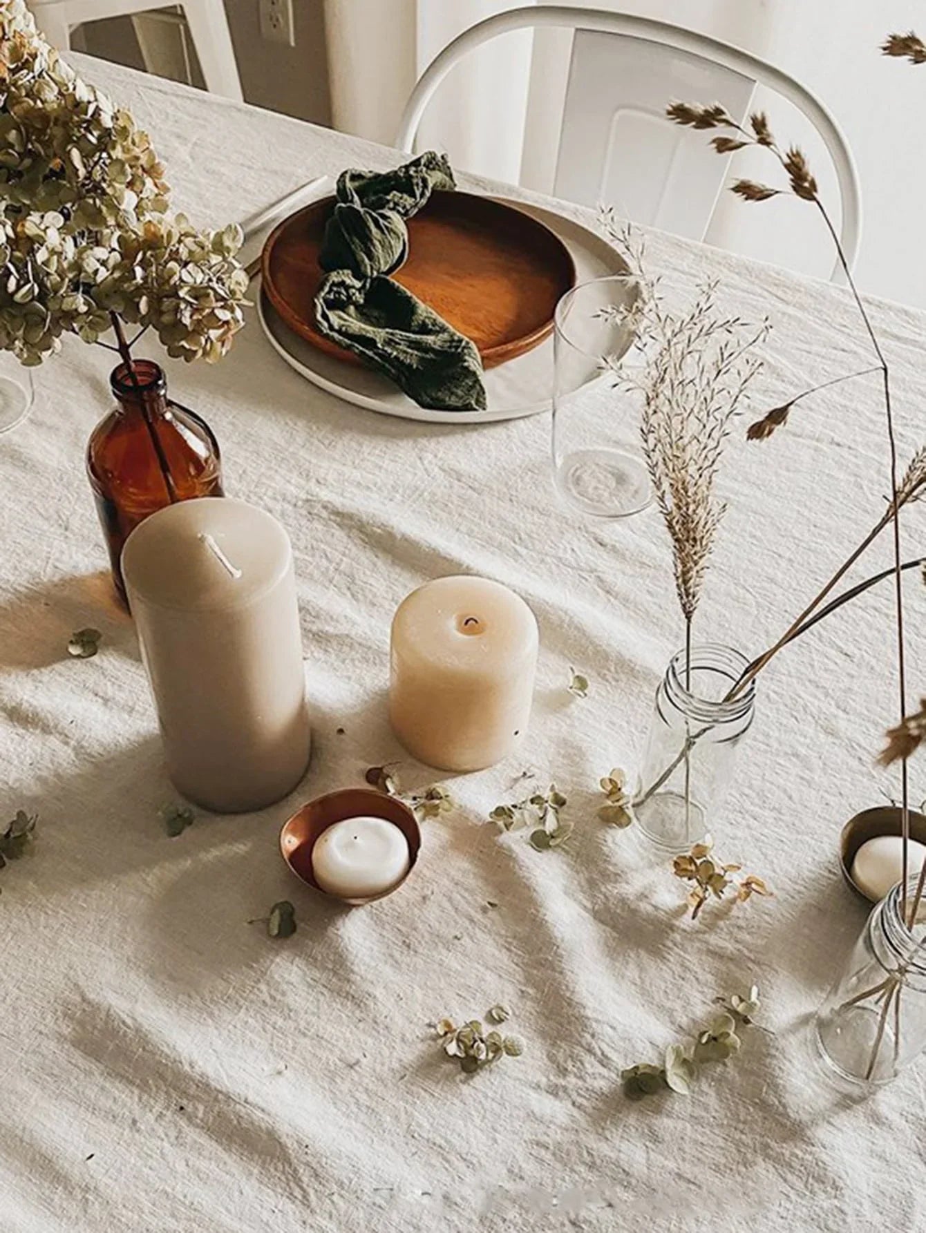 Rustic Linen Tablecloth