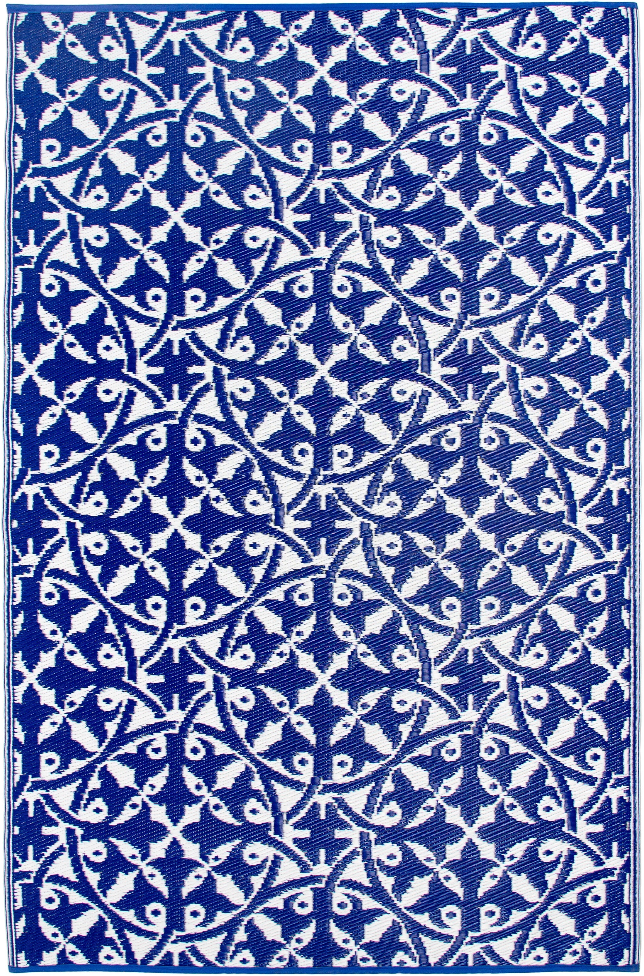 (SALE) San Juan - Dark Blue Reversible Outdoor Rug
