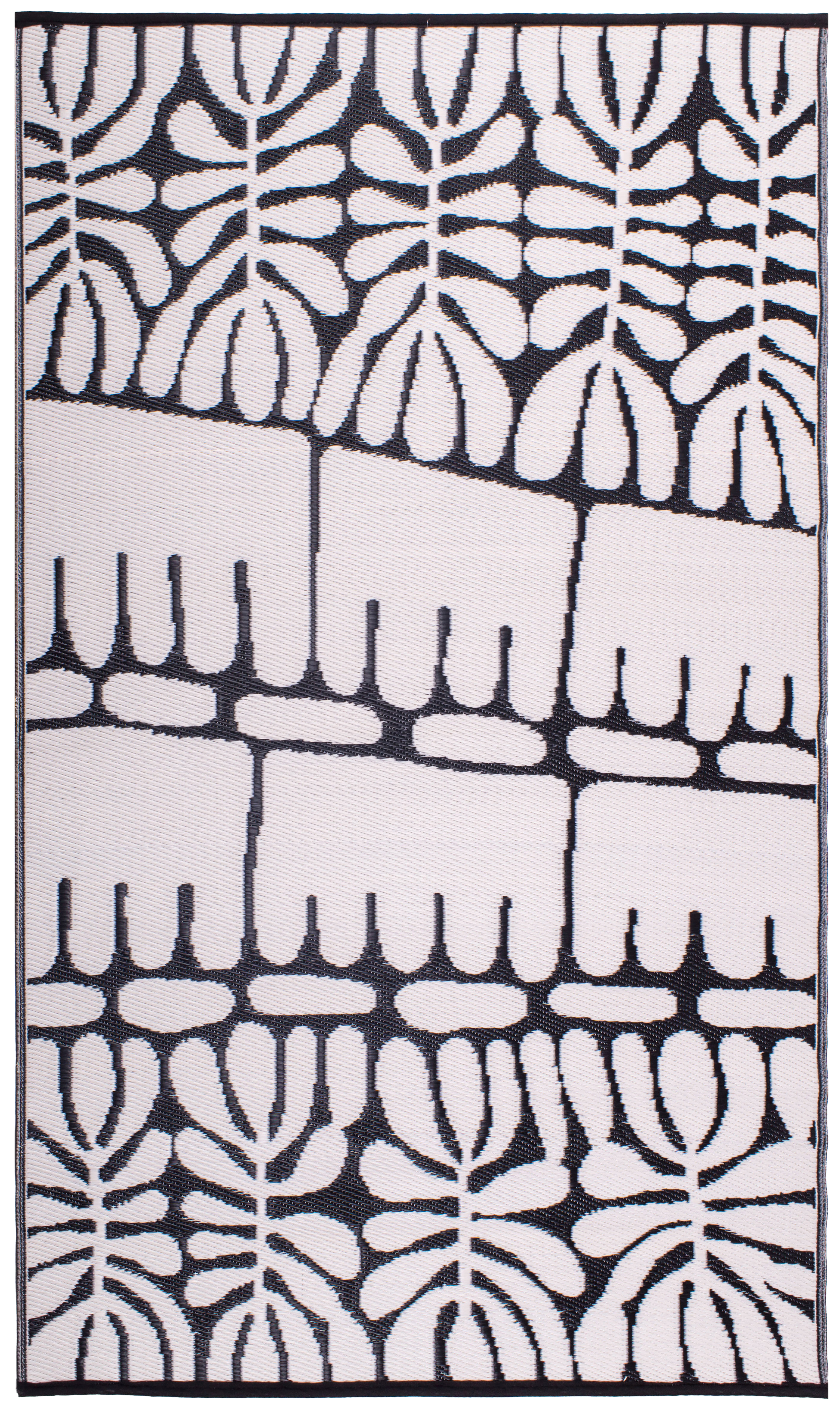 Serowe - Black & White Reversible Outdoor Rug