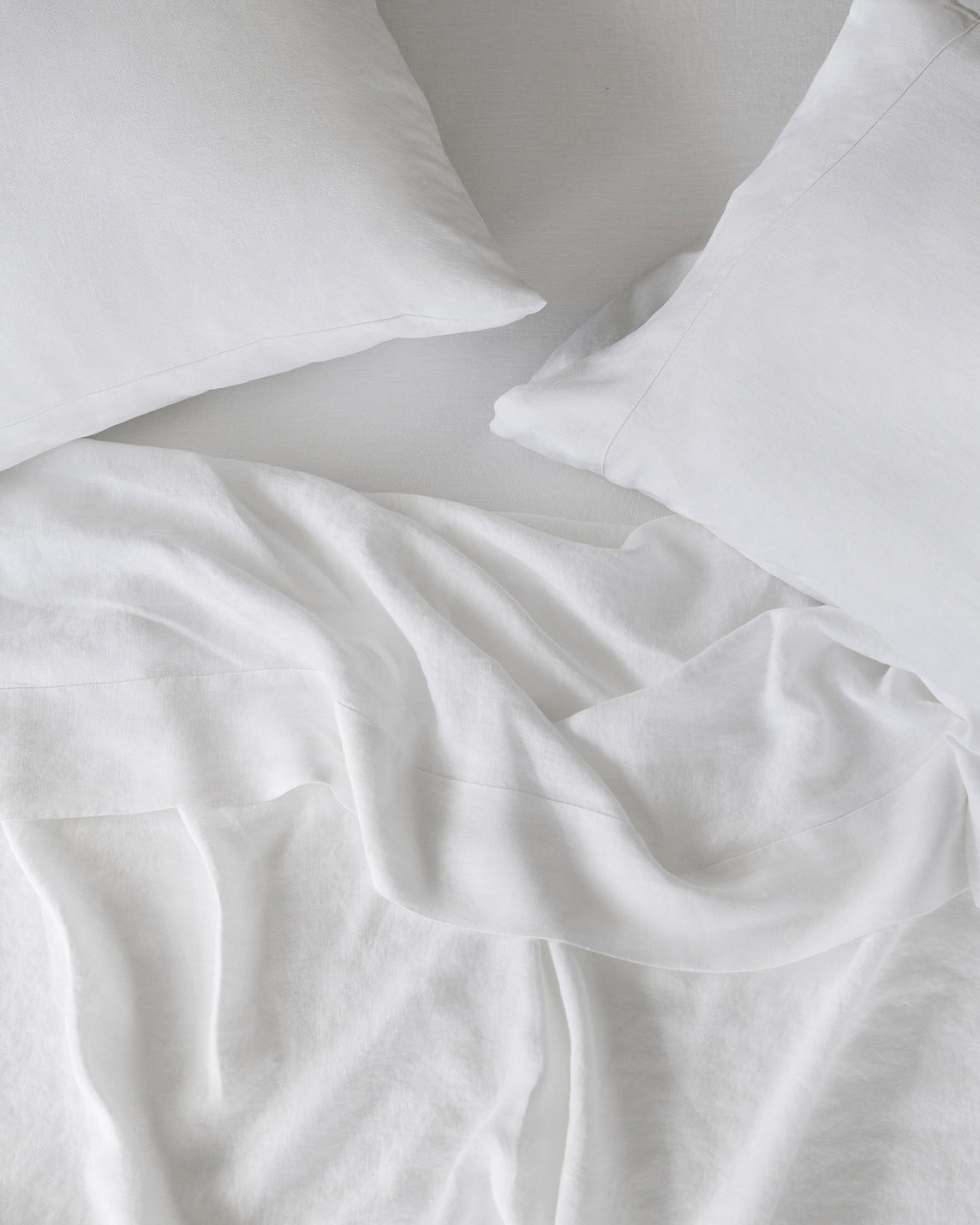 Stonewashed Linen Sheets Set